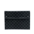 Louis Vuitton Damier Graphite Alpha Pochette GM