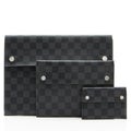 Louis Vuitton Damier Graphite Alpha Triple Pouch Set