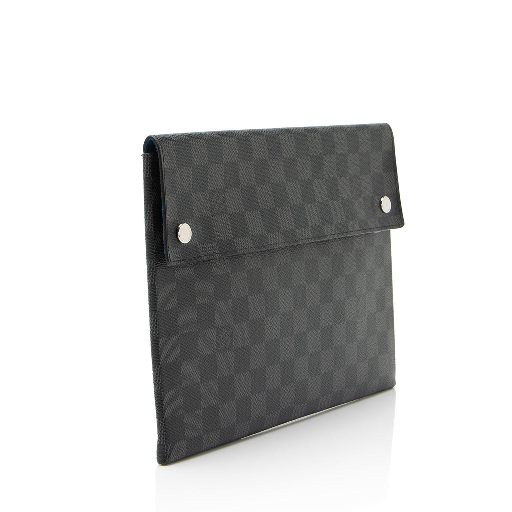 Louis Vuitton Damier Graphite Alpha Triple Pouch Set