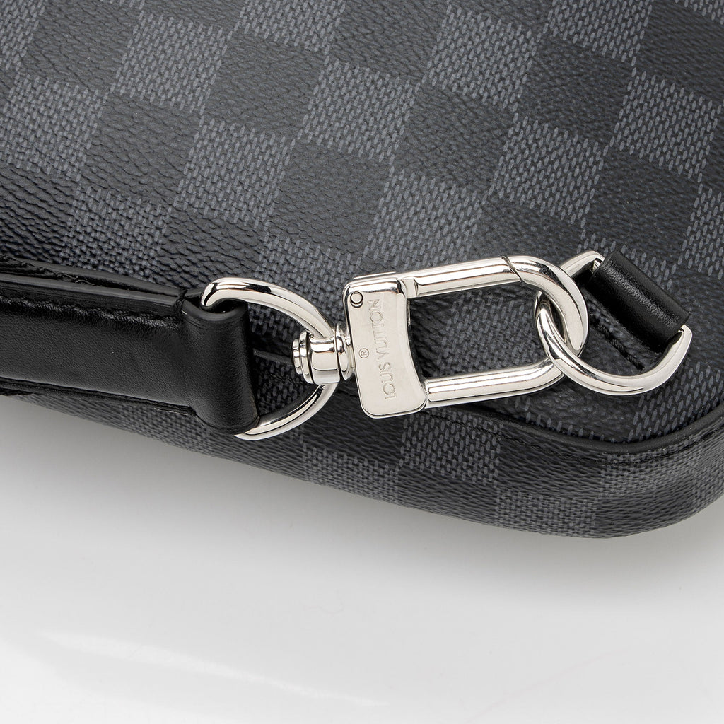 Louis Vuitton Damier Graphite Avenue Sling NM Bag (SHF-W6BKFK)