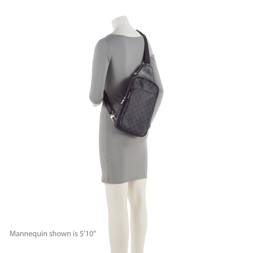 Louis Vuitton Damier Graphite Avenue Sling NM Bag (SHF-W6BKFK)