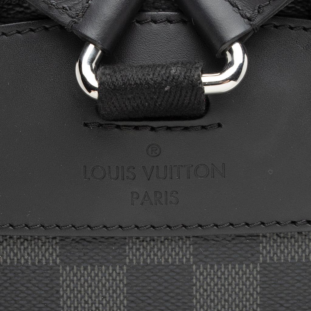 Louis Vuitton Damier Graphite Josh Backpack (SHF-23302)