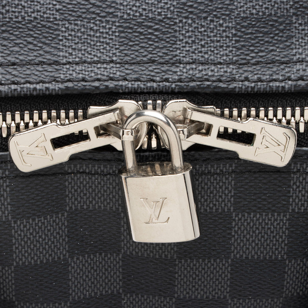 Louis Vuitton Damier Graphite Keepall Bandouliere 55 Duffle