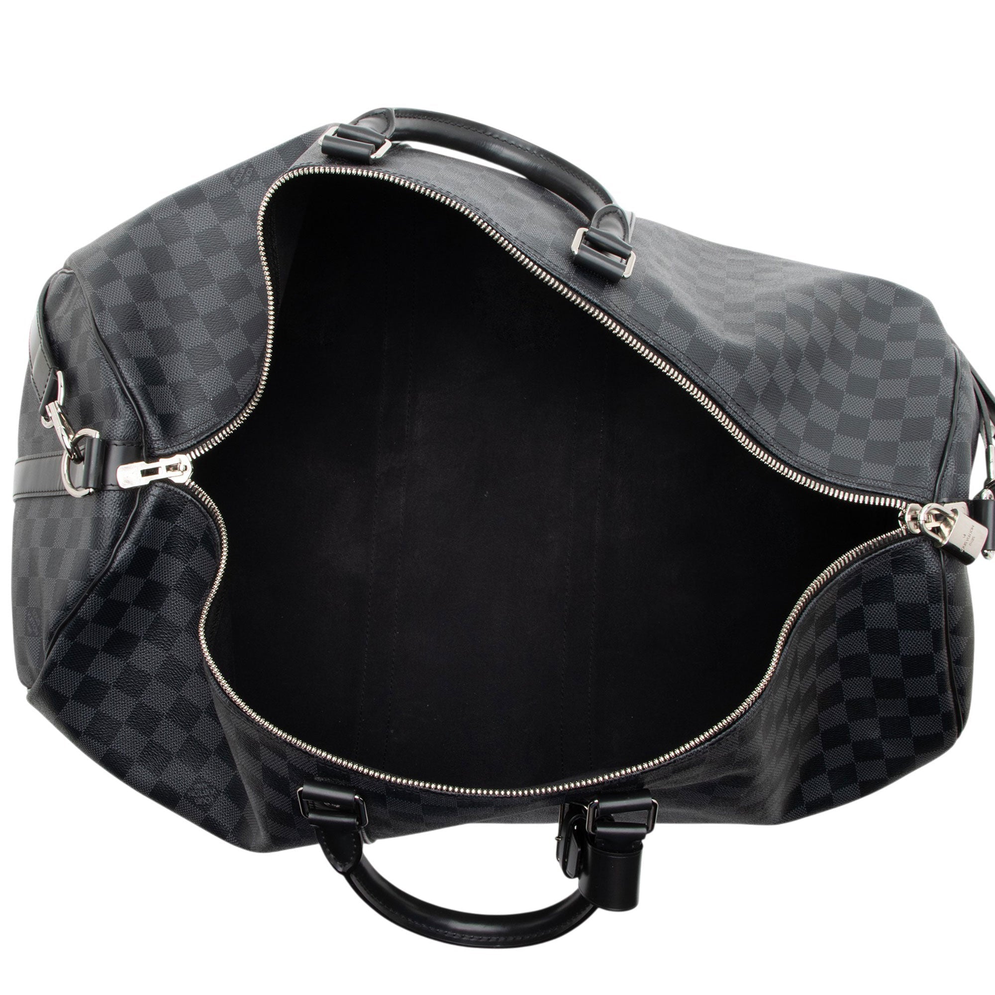 Louis Vuitton Damier Graphite Keepall Bandouliere 55 Duffle
