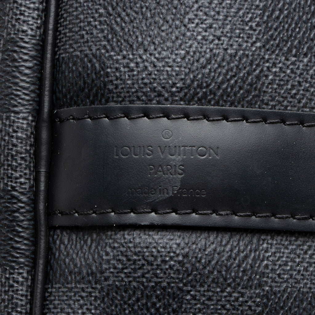 Louis Vuitton Damier Graphite Keepall Bandouliere 55 Duffle