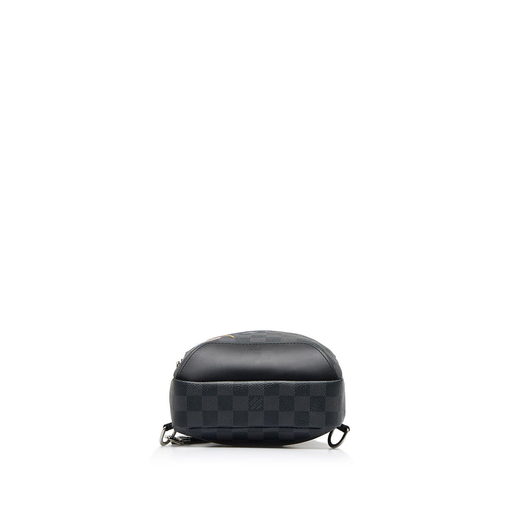 Louis Vuitton Damier Graphite LV League Avenue Sling (SHG-FAlEdw)