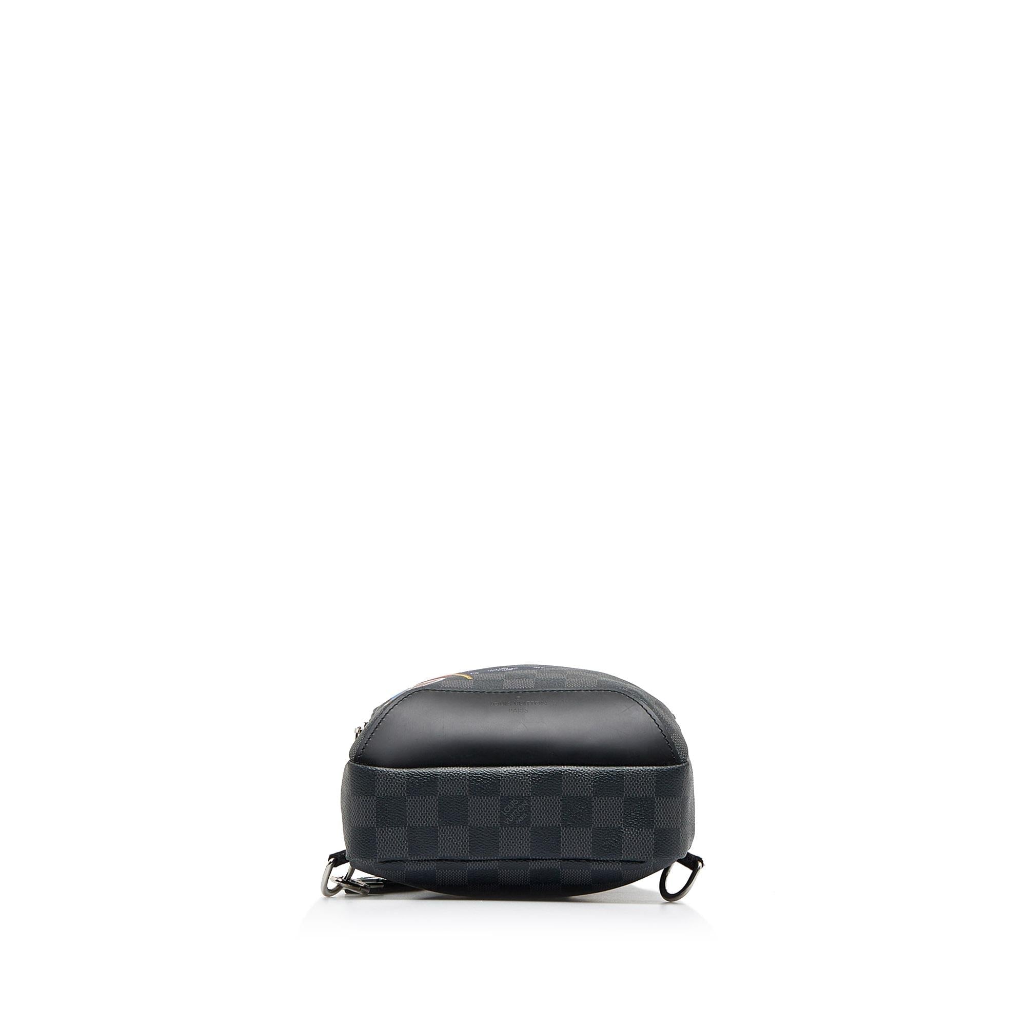 Louis Vuitton Damier Graphite LV League Avenue Sling (SHG-FAlEdw)