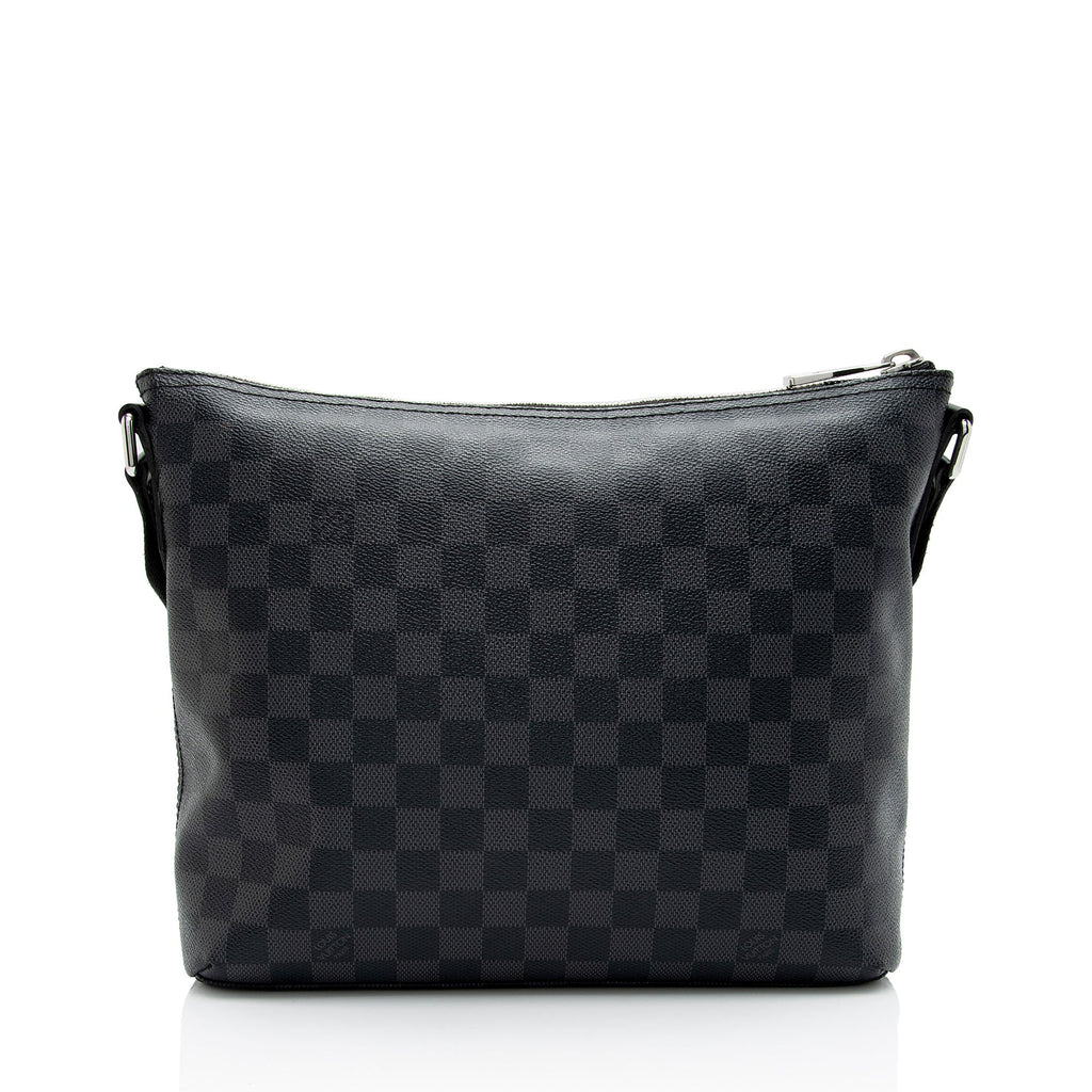 Louis Vuitton Damier Graphite Mick PM Shoulder Bag (SHF-qt5YT5)