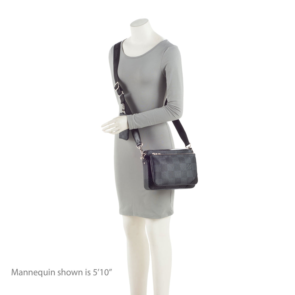 Louis Vuitton Damier Graphite Trio Messenger (SHF-7W9tQn)