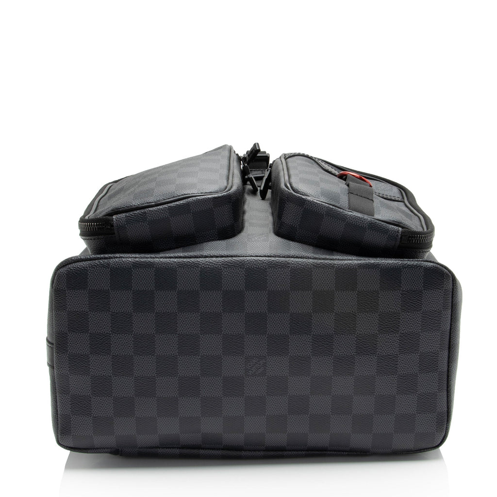Louis Vuitton Damier Graphite Utility Backpack (SHF-0NLw2p)