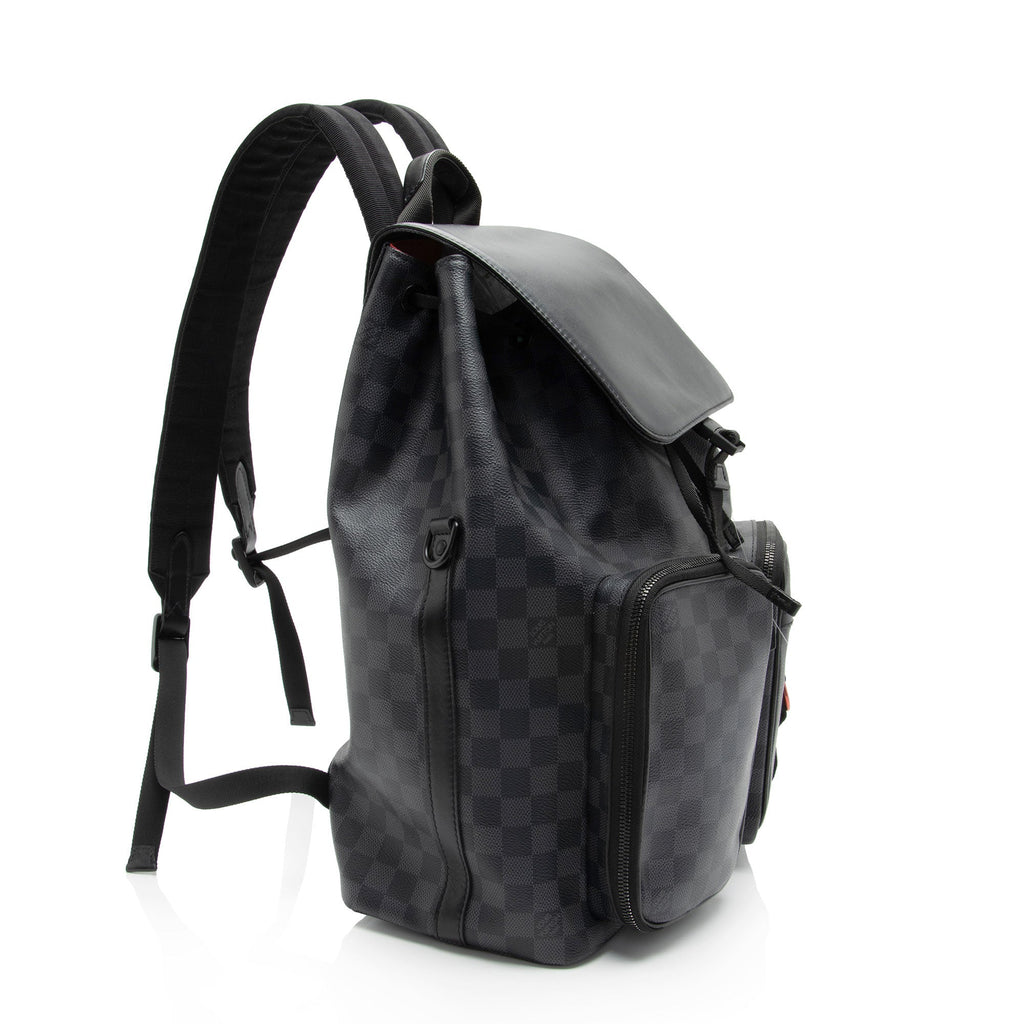 Louis Vuitton Damier Graphite Utility Backpack (SHF-0NLw2p)