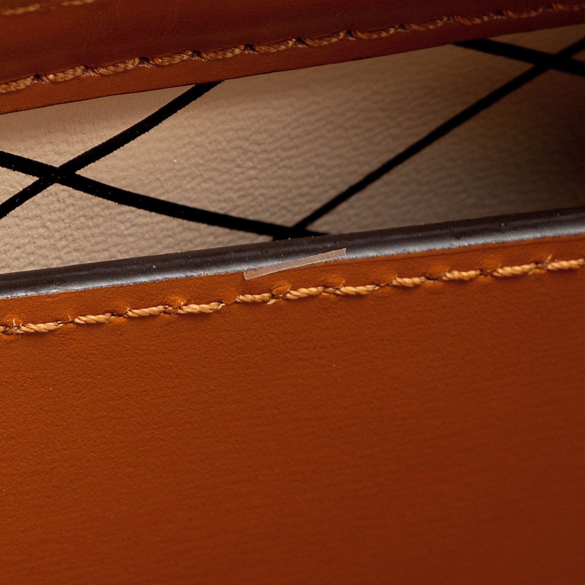 Louis Vuitton Denim Calfskin Malletage Trunk Clutch