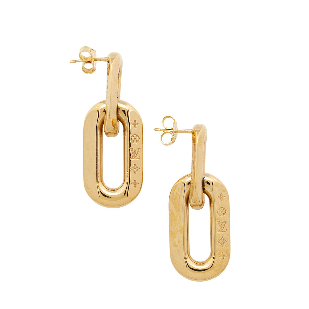 Louis Vuitton Edge Double Earrings