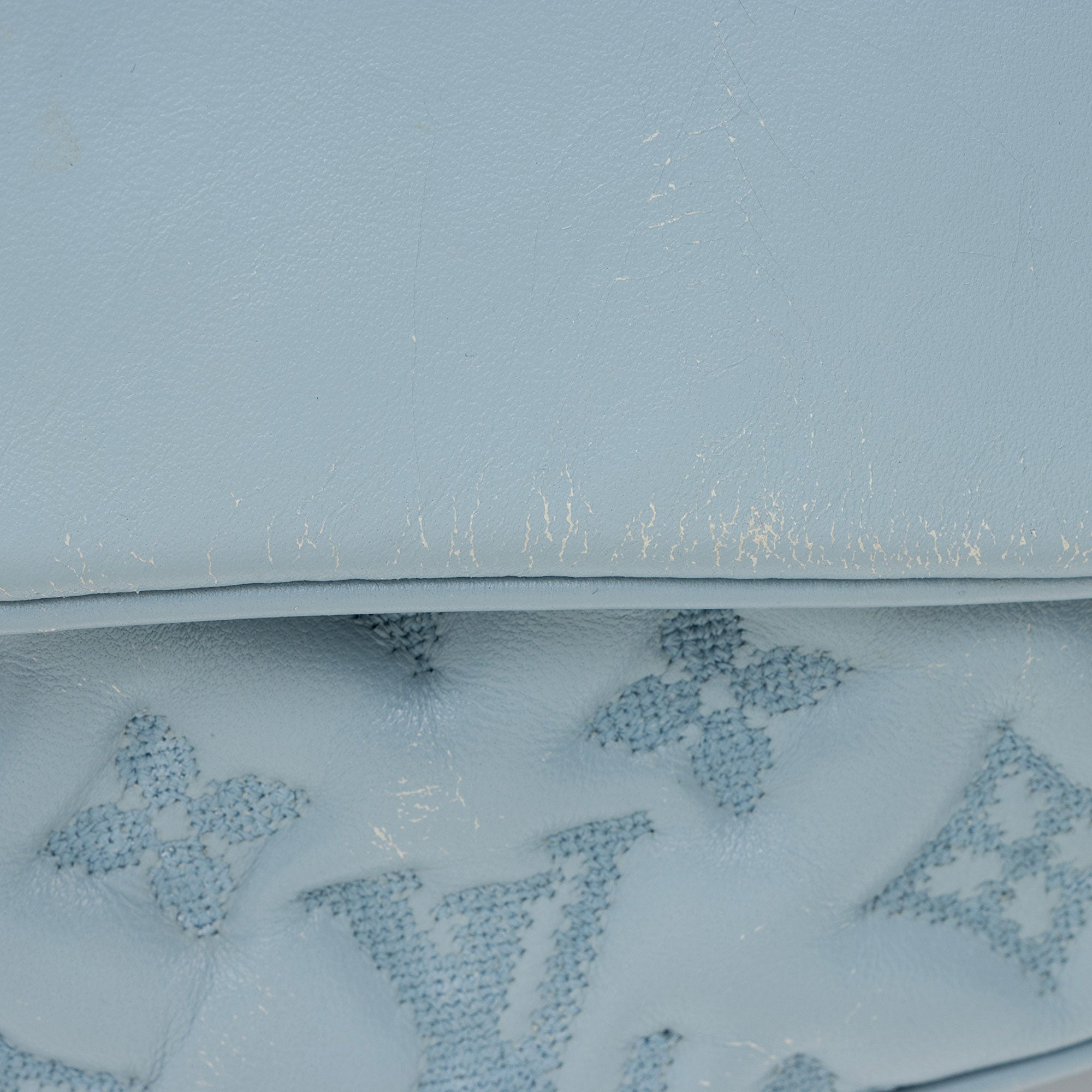 Louis Vuitton Embroidered Monogram Lambskin Mama Broderie Shoulder Bag - FINAL SALE