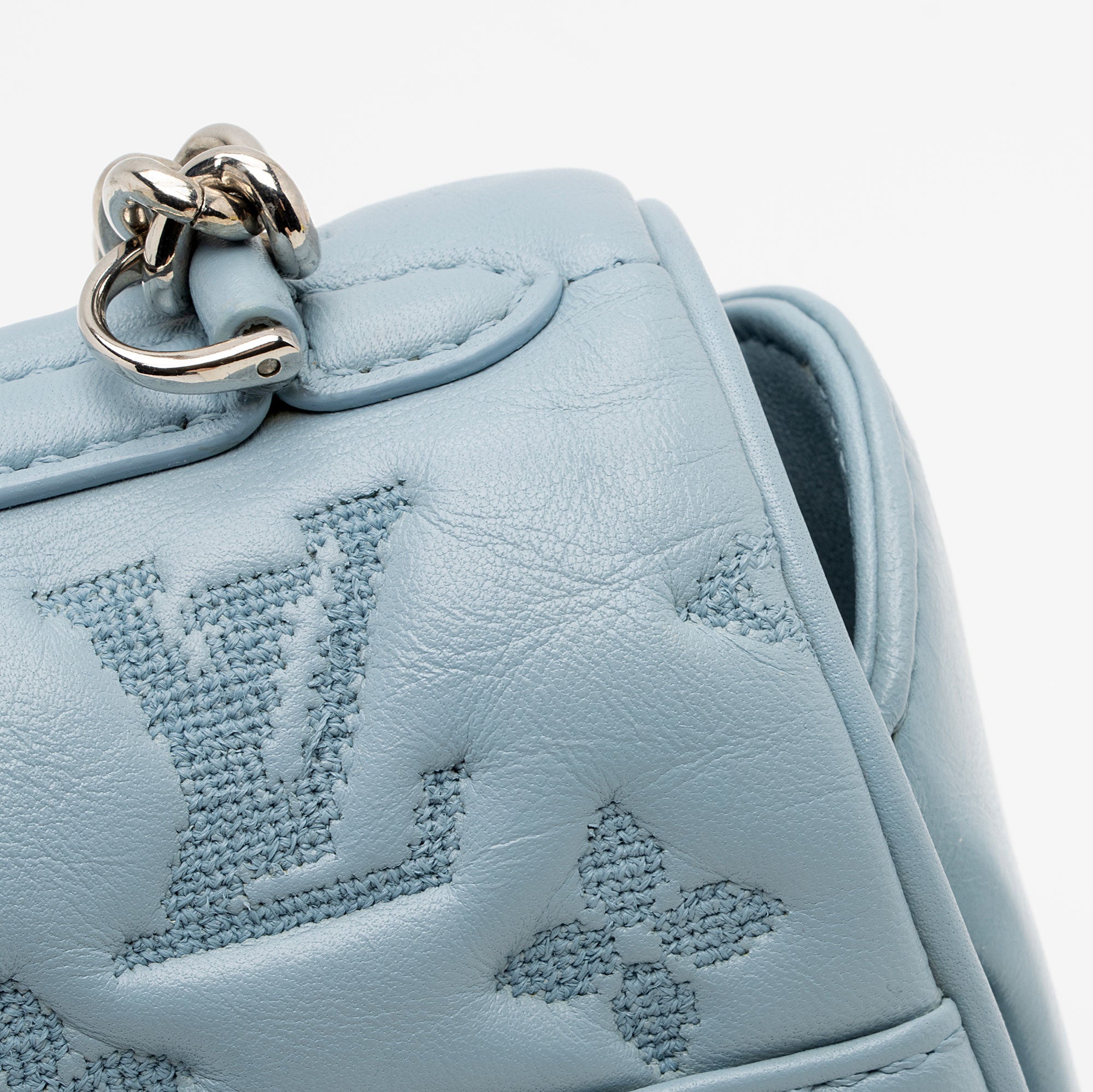 Louis Vuitton Embroidered Monogram Lambskin Mama Broderie Shoulder Bag - FINAL SALE