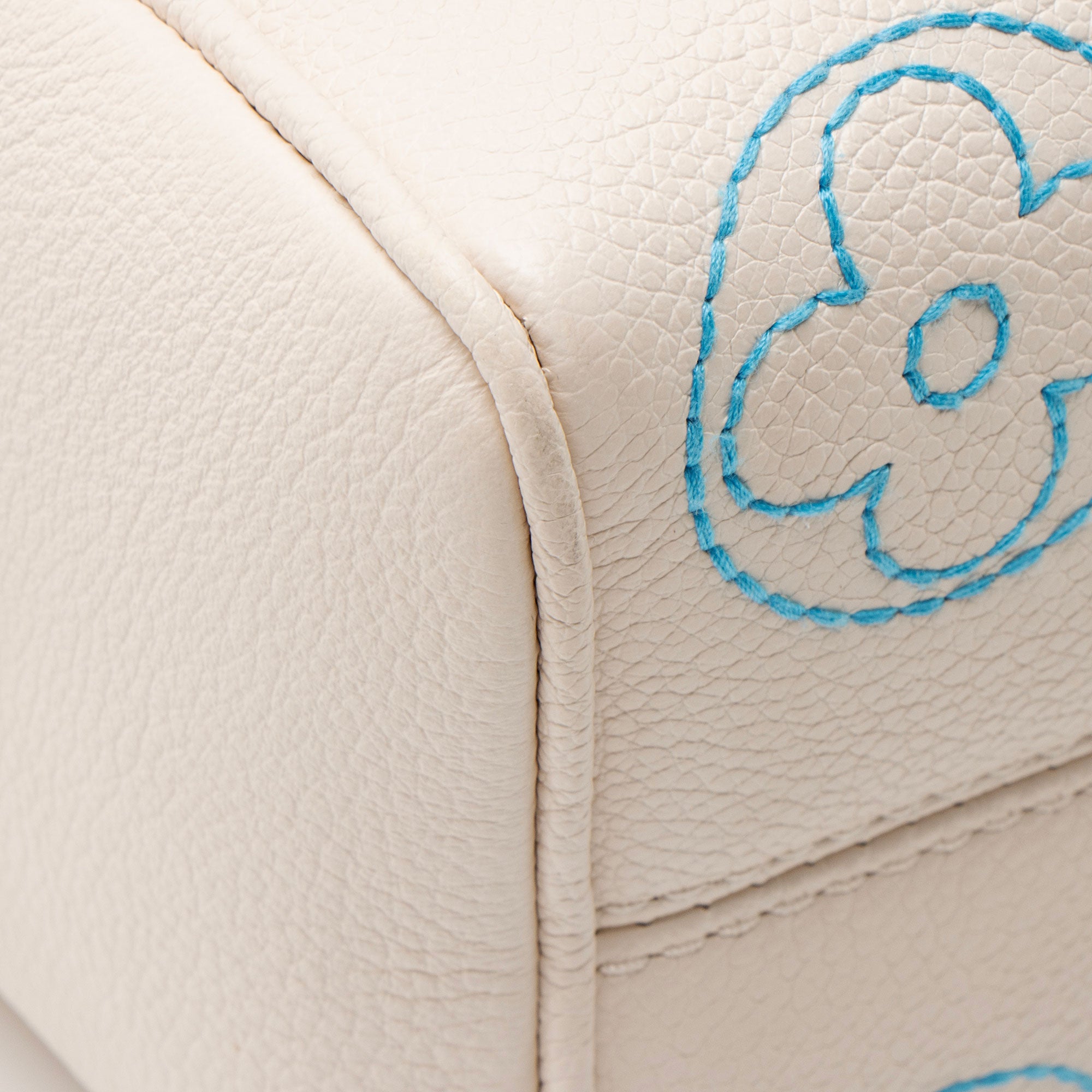 Louis Vuitton Embroidered Monogram Speedy Bandouliere 20 Satchel
