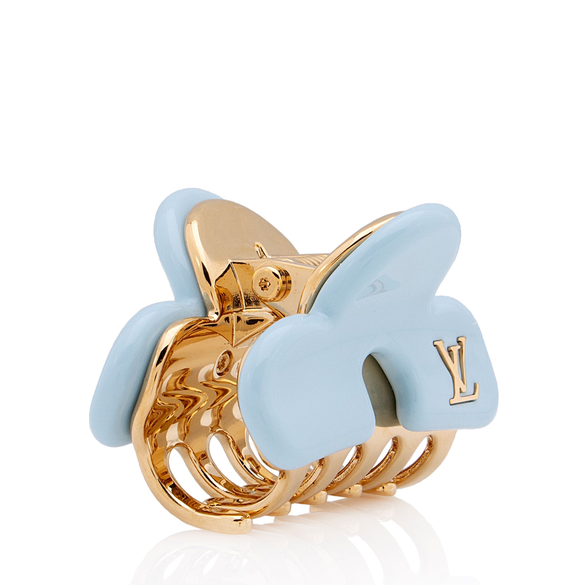 Louis Vuitton Enamel LV Hair Clip