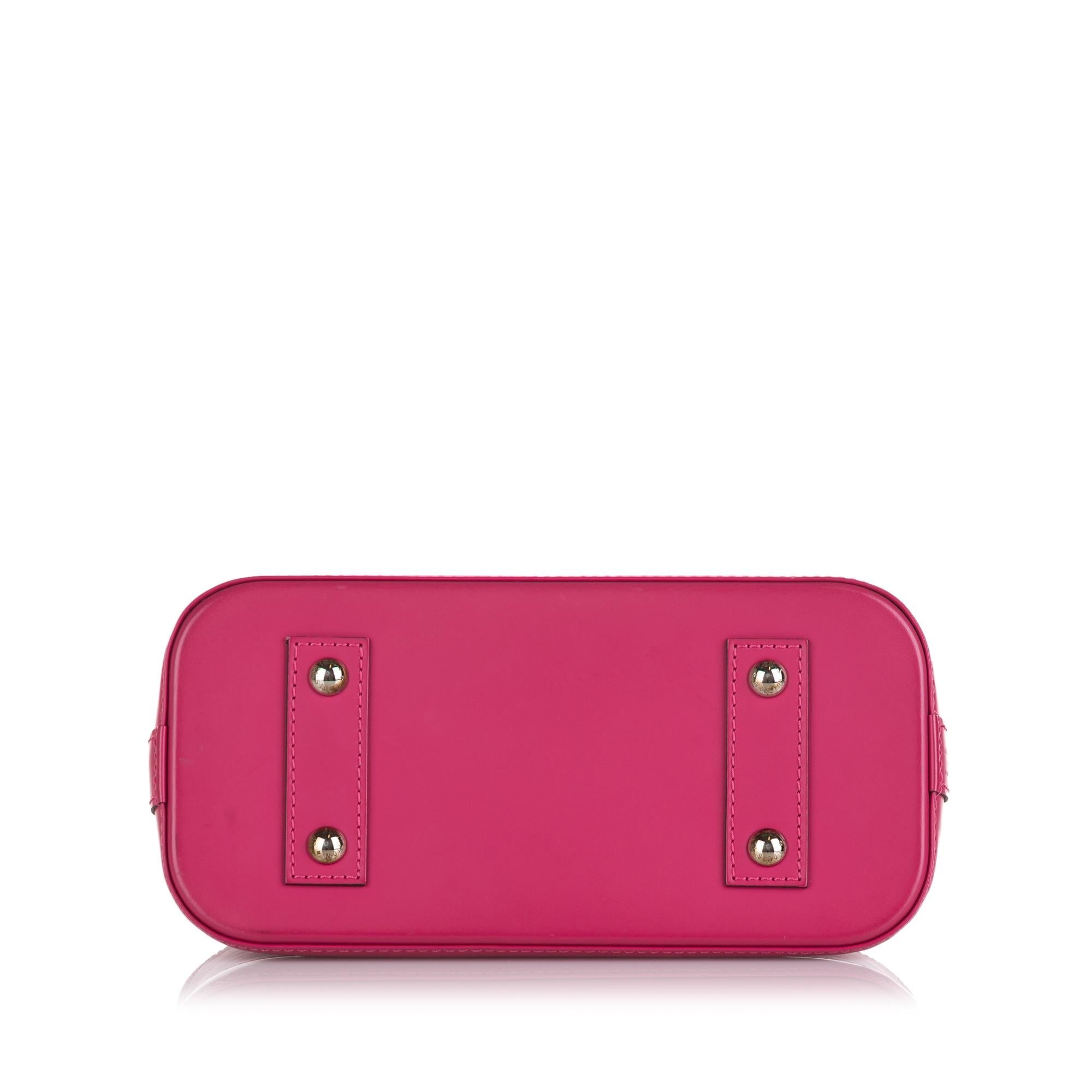 Louis Vuitton Epi Alma BB (SHG-37956)