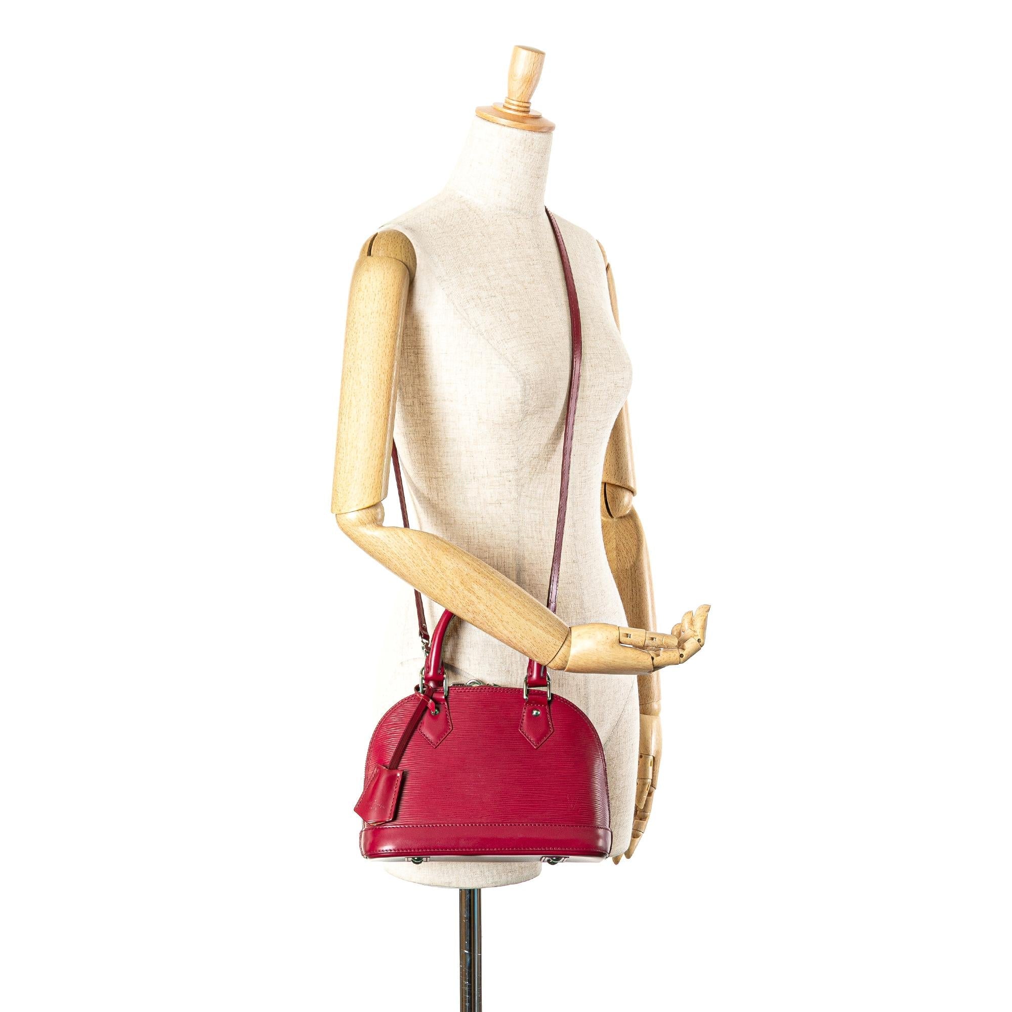 Louis Vuitton Epi Alma BB