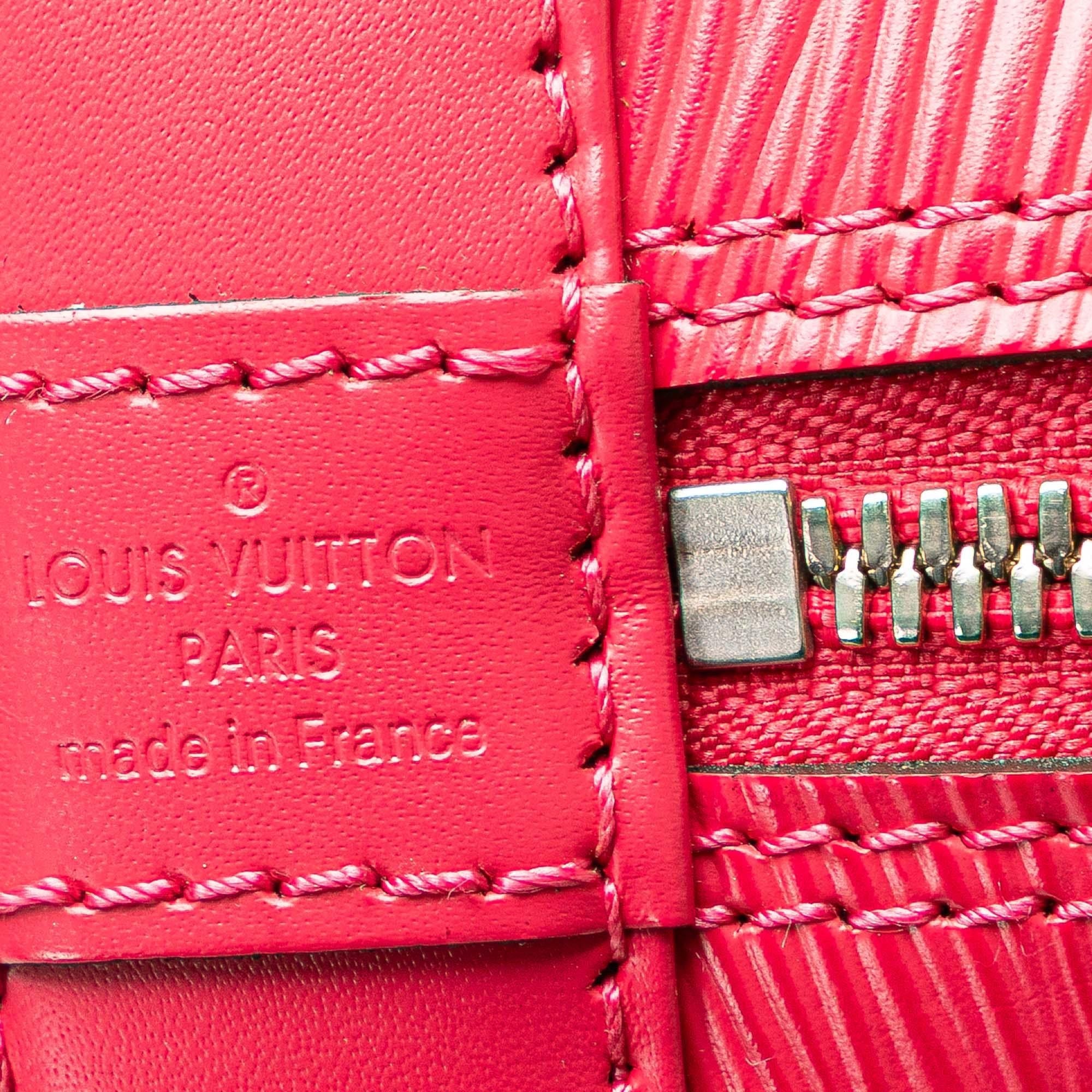 Louis Vuitton Epi Alma BB