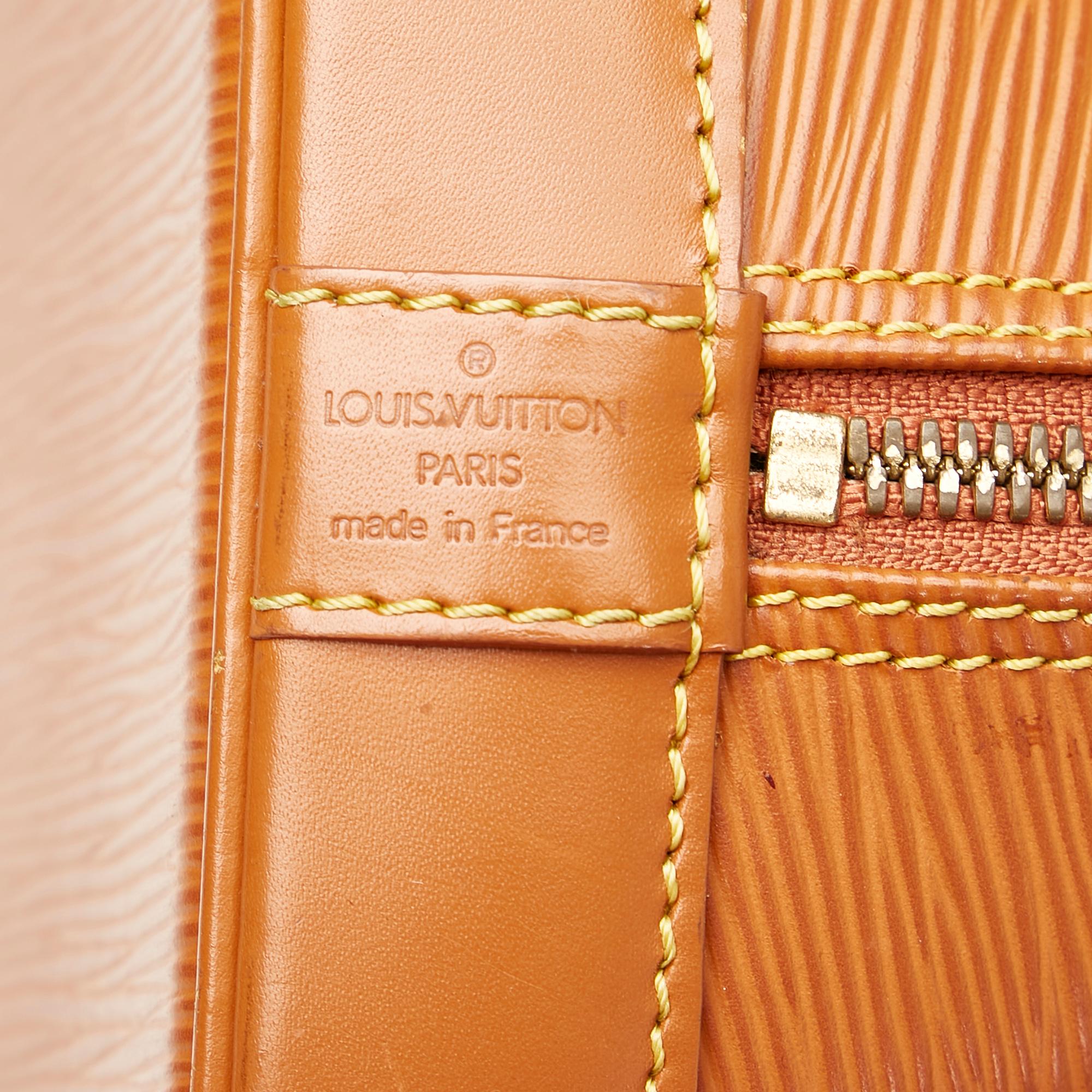 Louis Vuitton Epi Alma PM (SHG-25976)