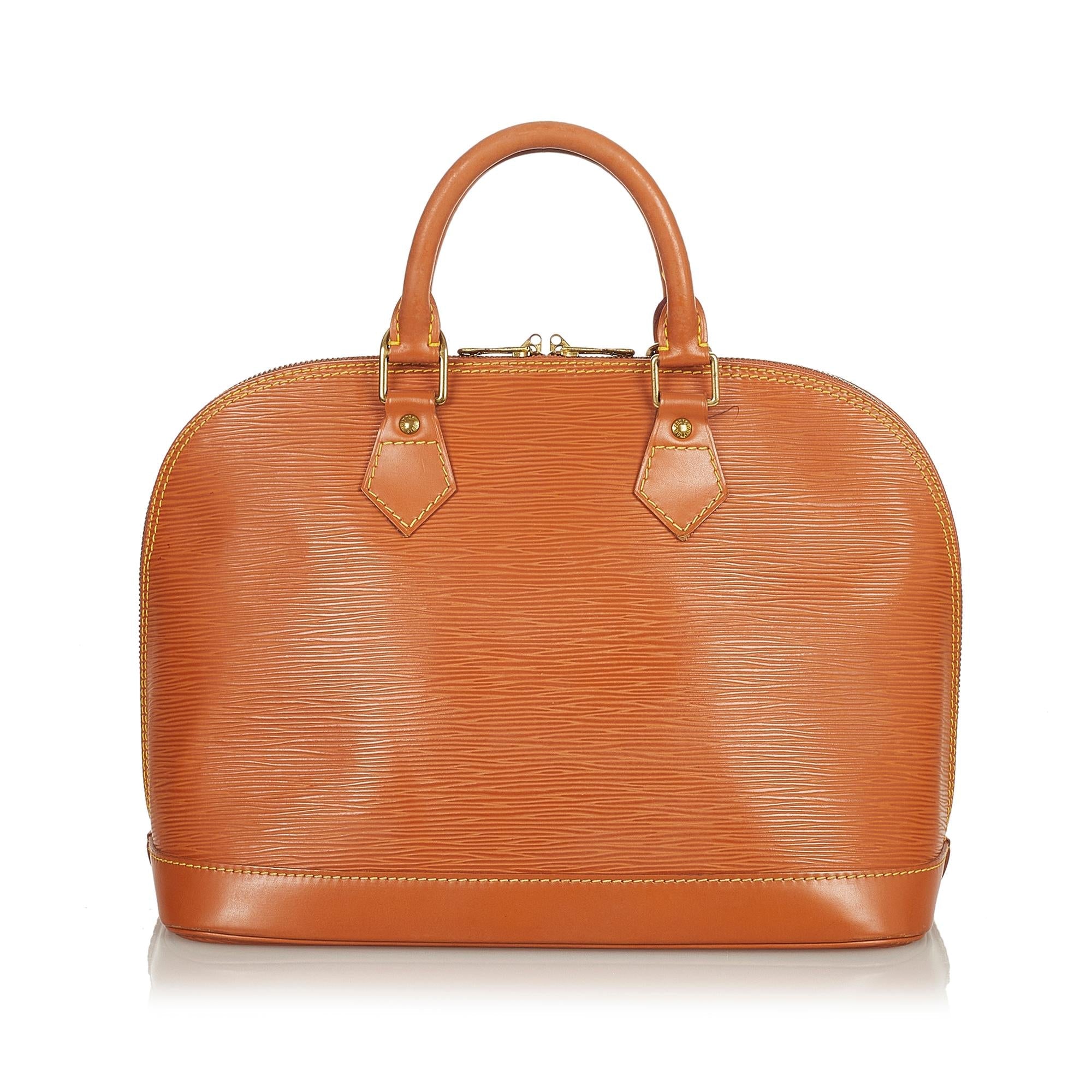 Louis Vuitton Epi Alma PM (SHG-26492)