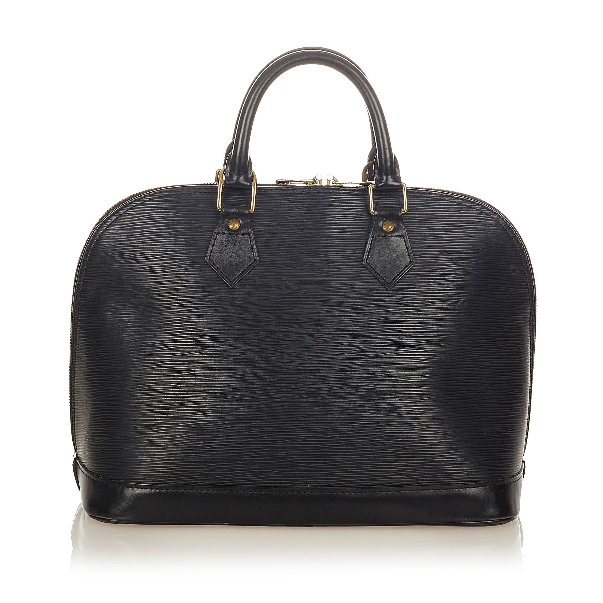 Louis Vuitton Epi Alma PM (SHG-26697)