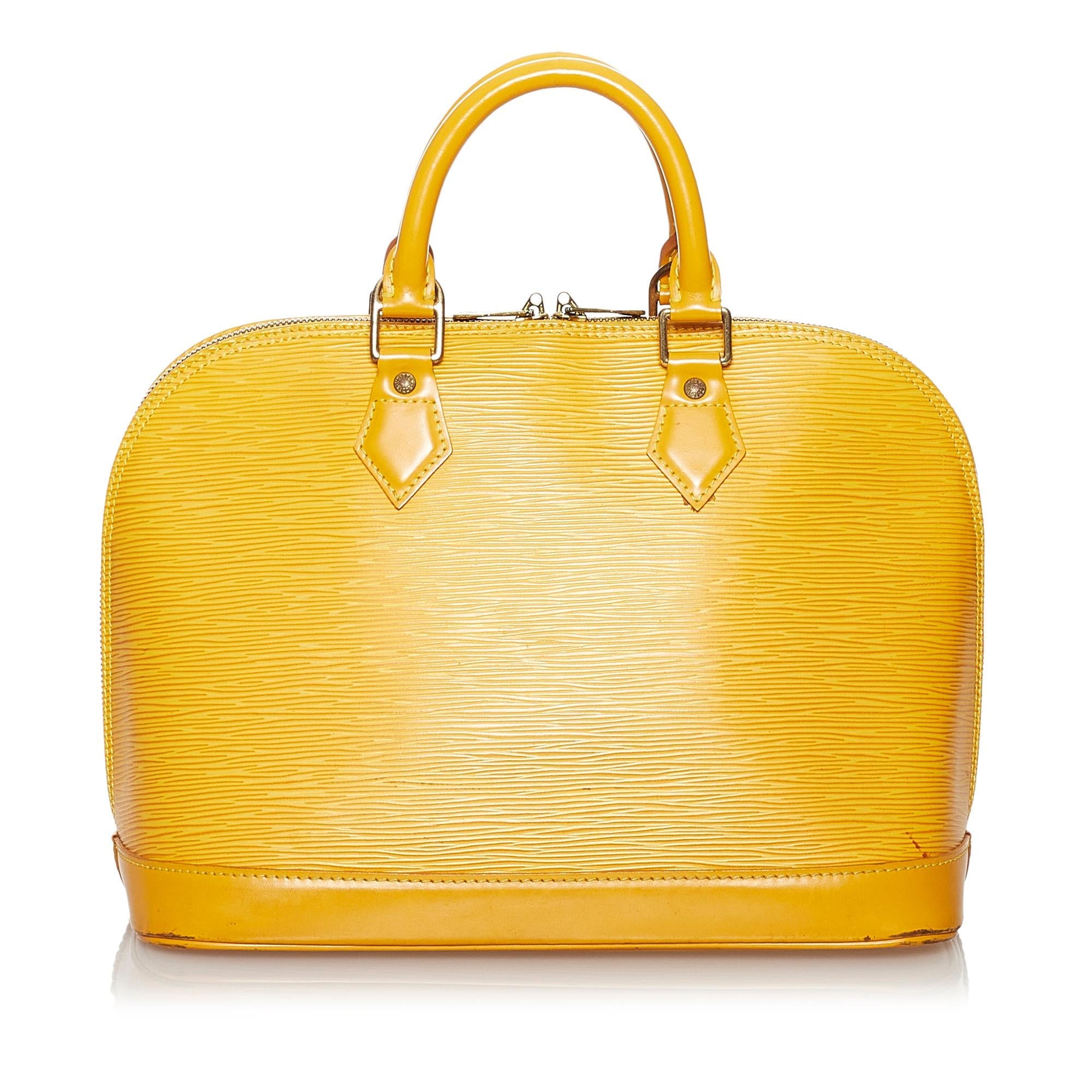 Louis Vuitton Epi Alma PM (SHG-30238)