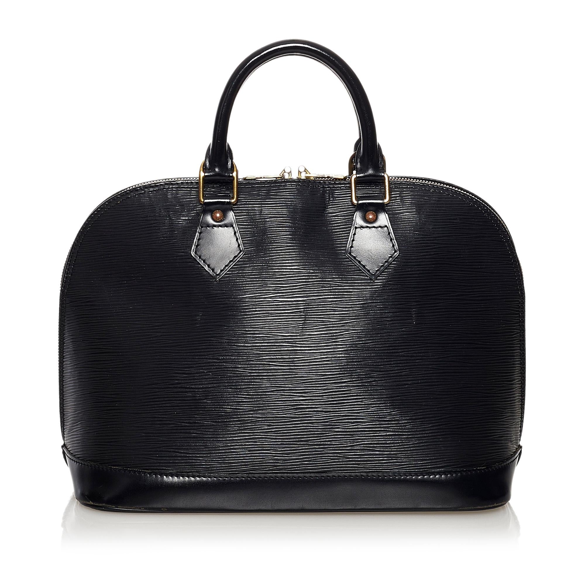 Louis Vuitton Epi Alma PM (SHG-33323)