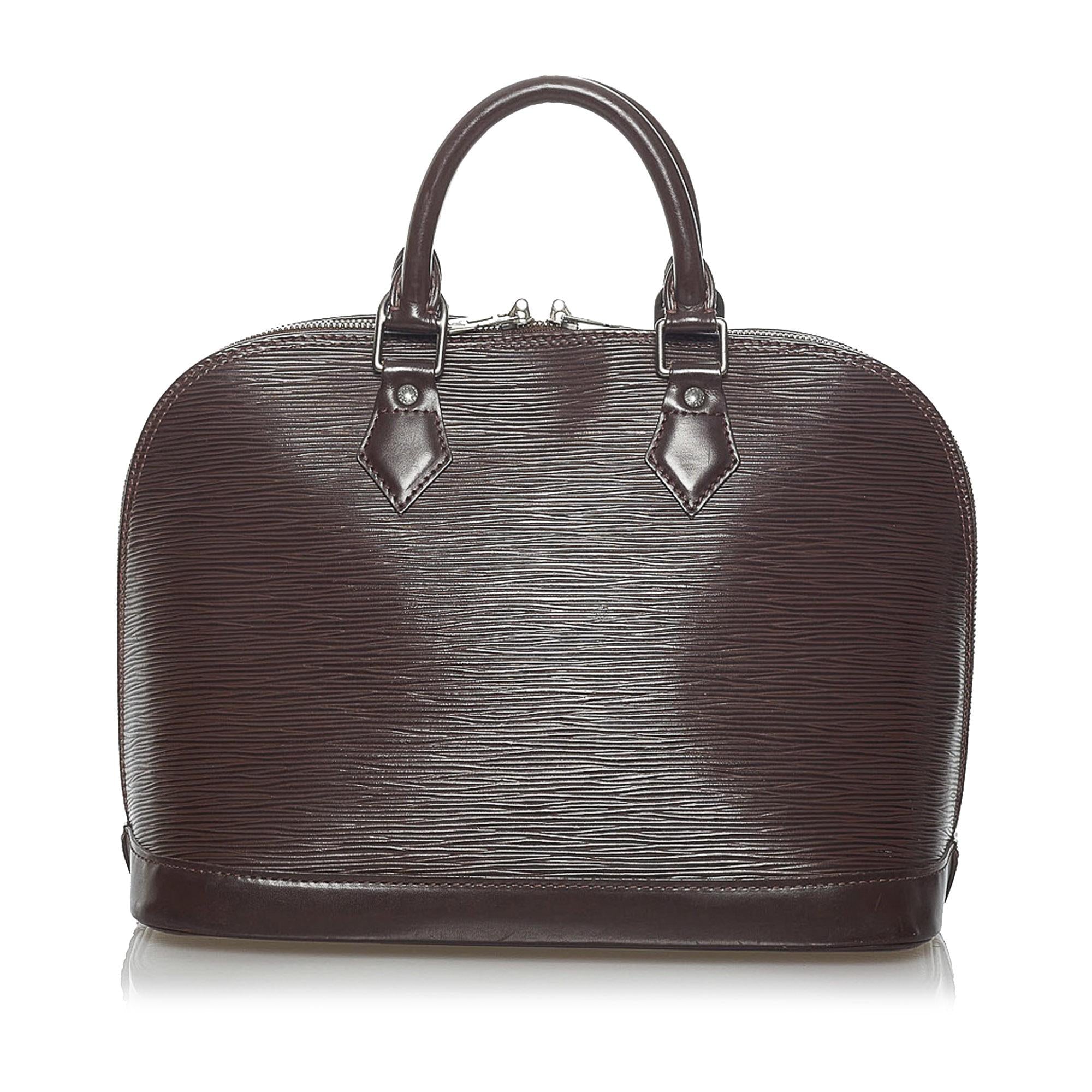 Louis Vuitton Epi Alma PM (SHG-34103)