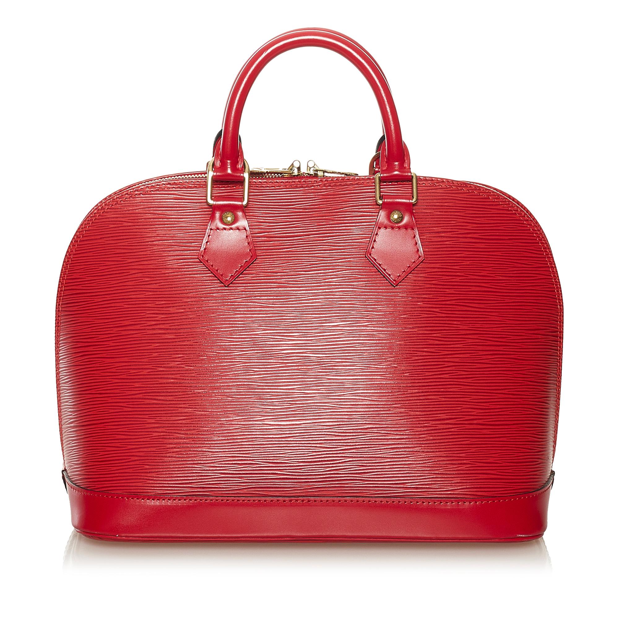 Louis Vuitton Epi Alma PM (SHG-34285)