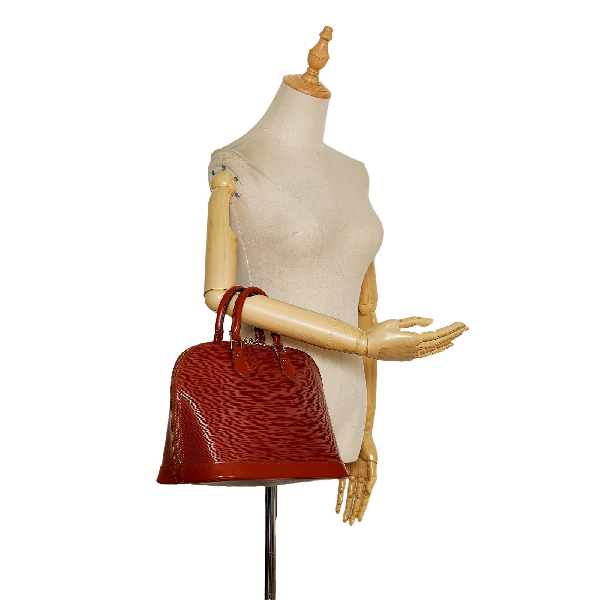 Louis Vuitton Epi Alma PM (SHG-36454)
