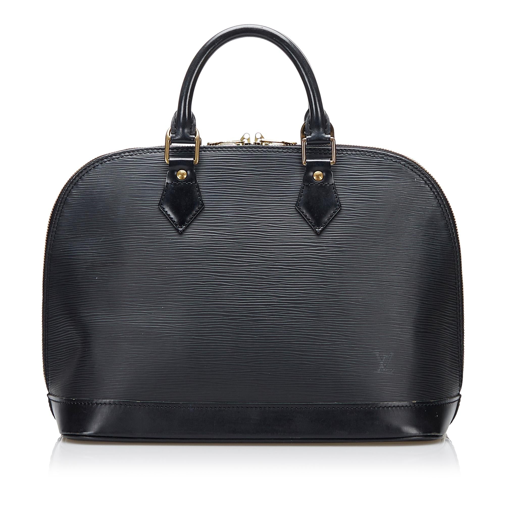 Louis Vuitton Epi Alma PM (SHG-37556)