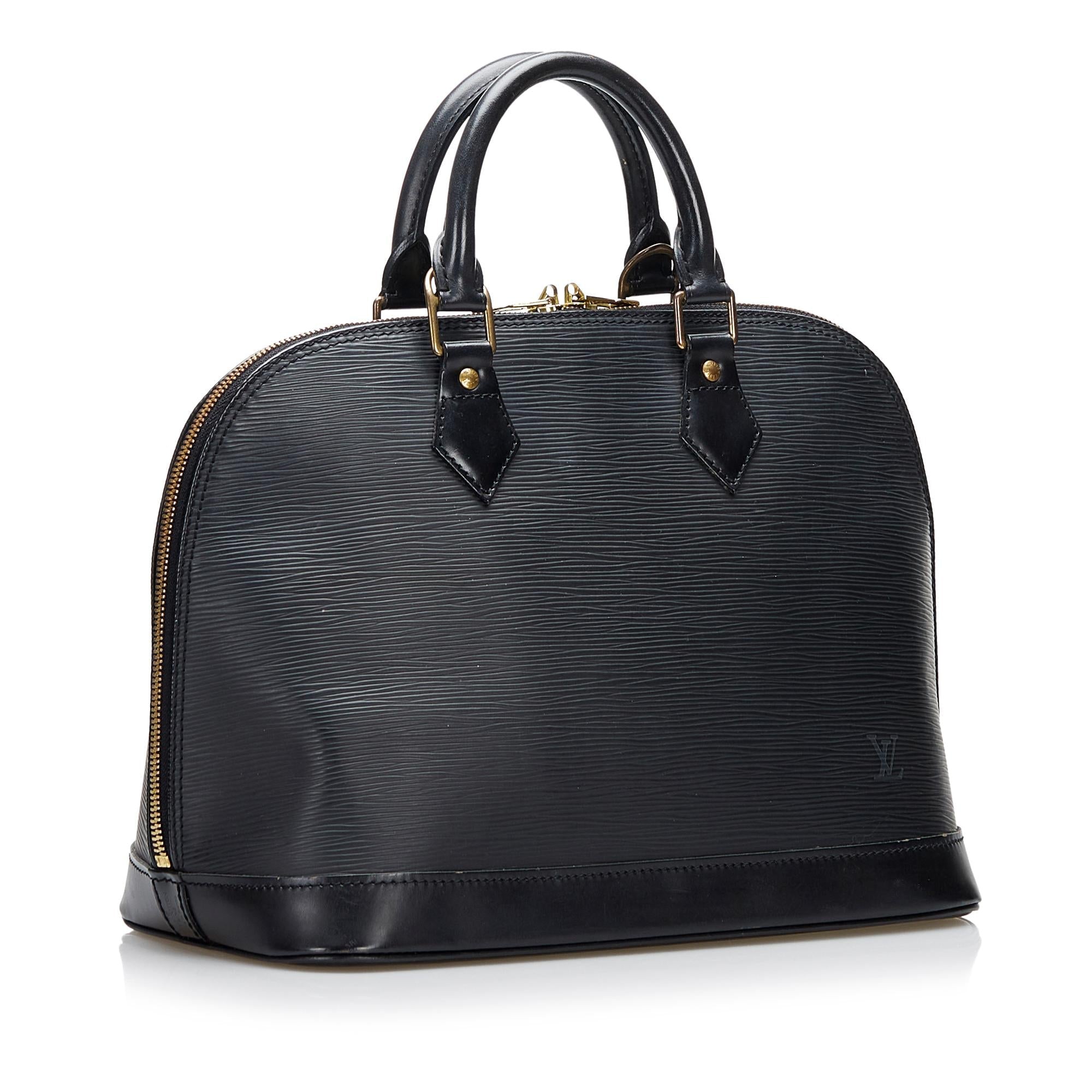Louis Vuitton Epi Alma PM (SHG-37556)