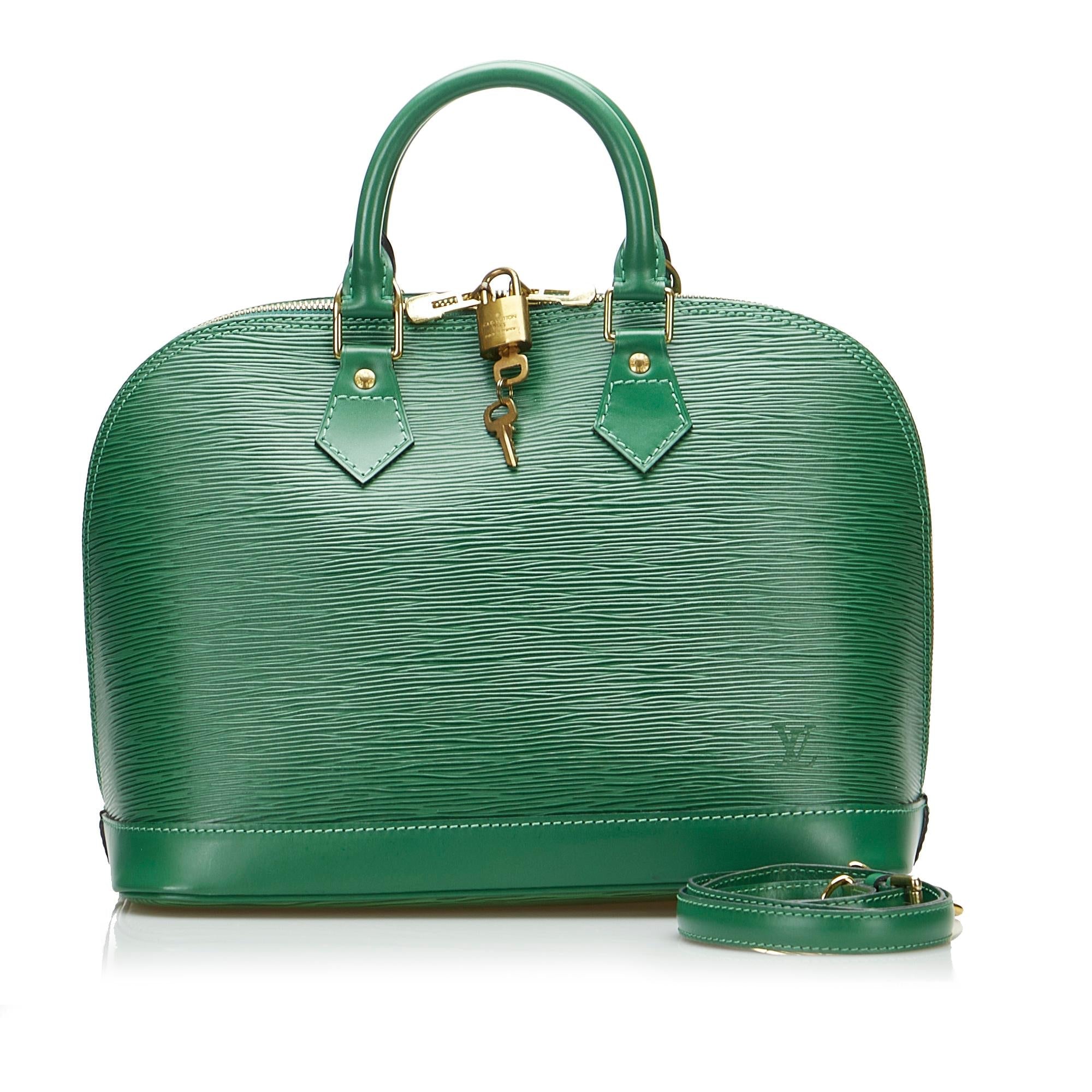 Louis Vuitton Epi Alma PM (SHG-ABG0l1)
