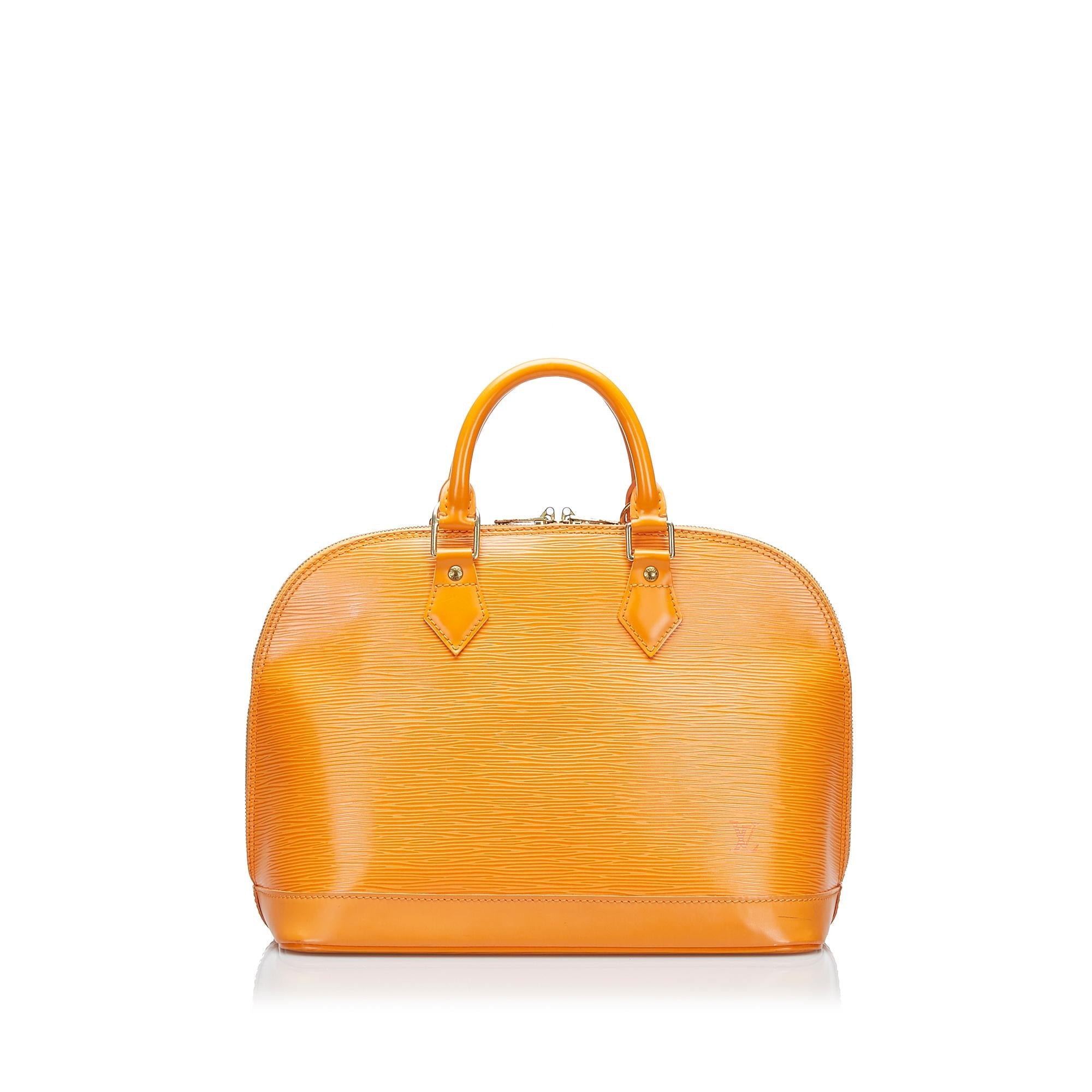 Louis Vuitton Epi Alma PM (SHG-Jd9Hwy)