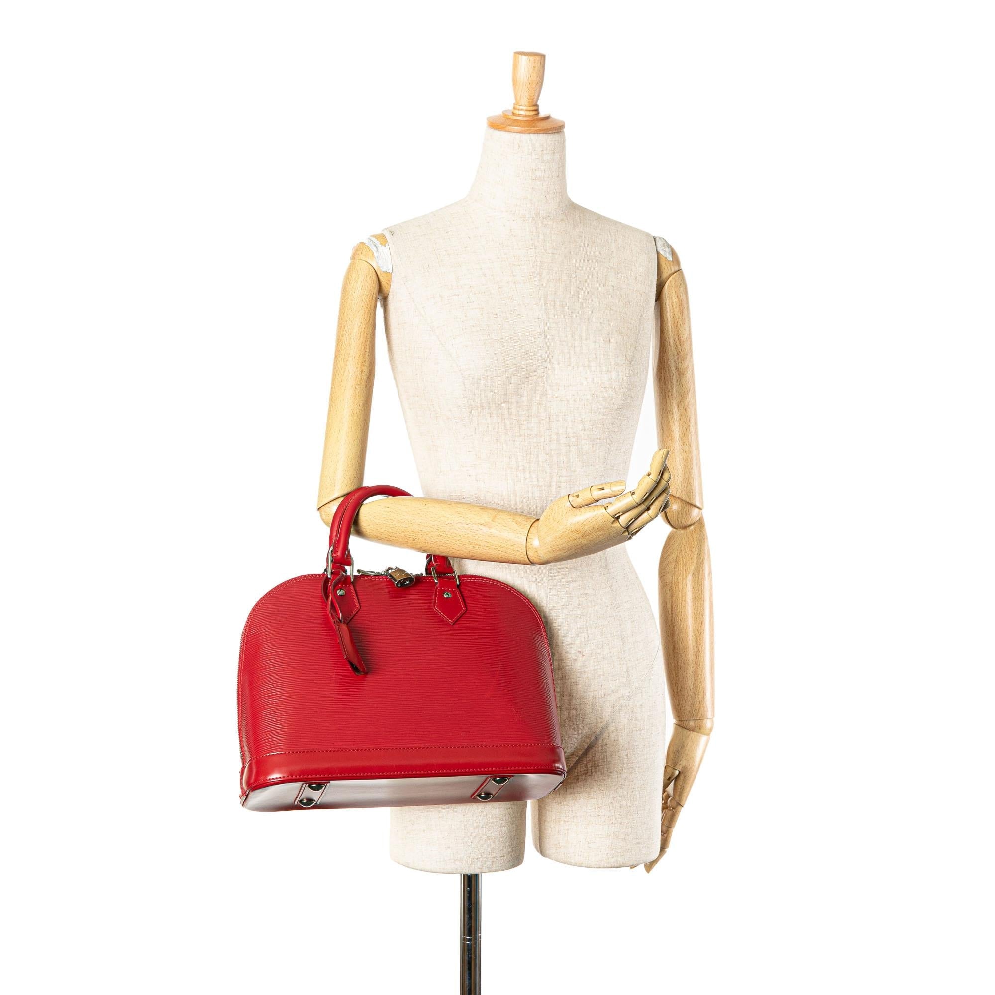 Louis Vuitton Epi Alma PM