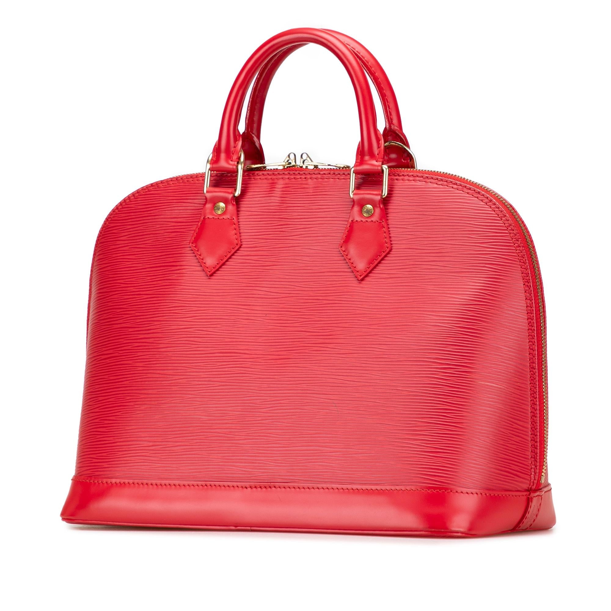 Louis Vuitton Epi Alma PM