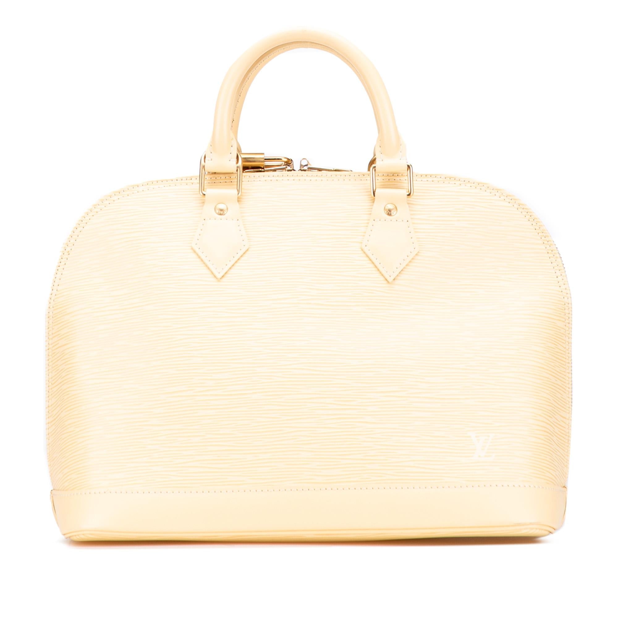Louis Vuitton Epi Alma PM