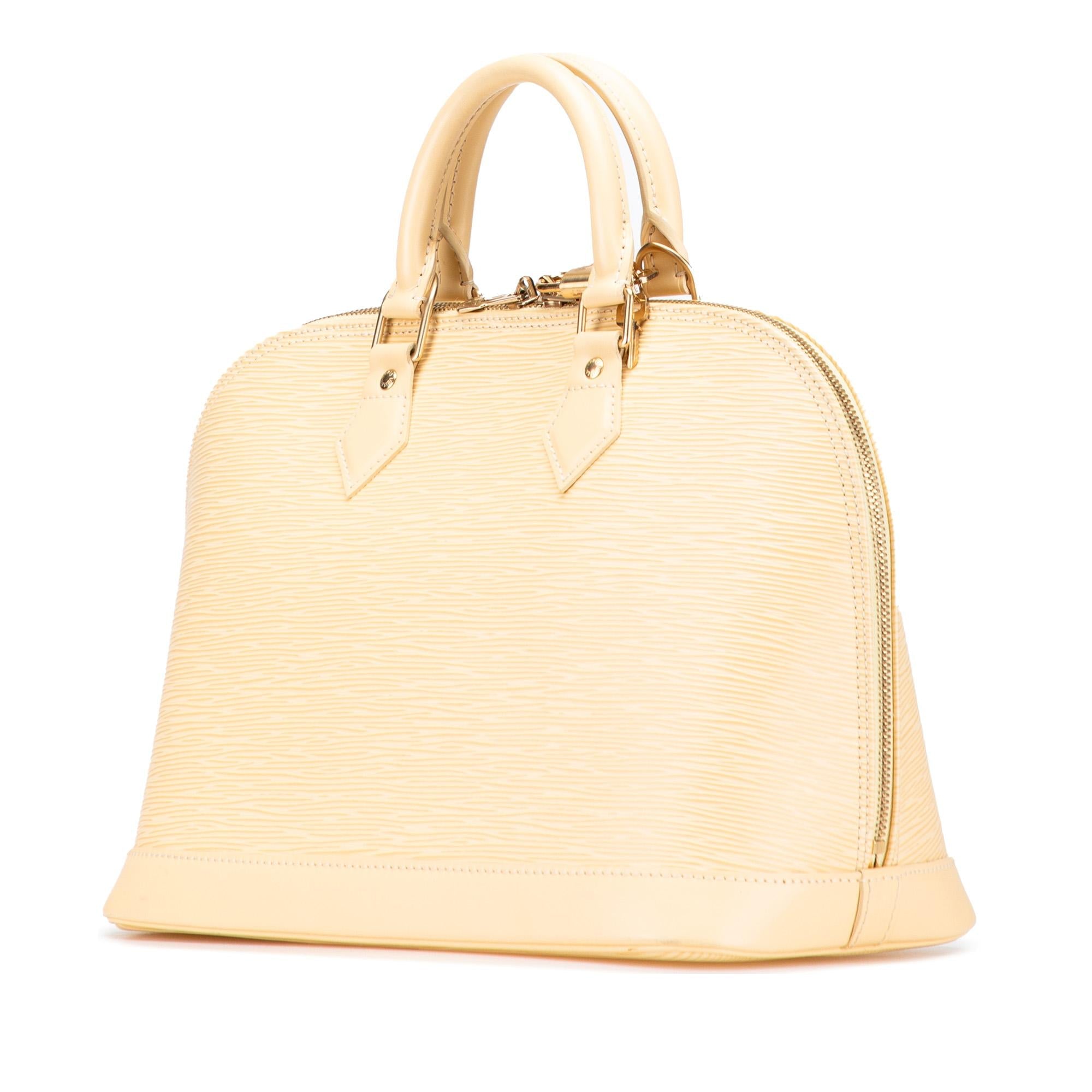 Louis Vuitton Epi Alma PM