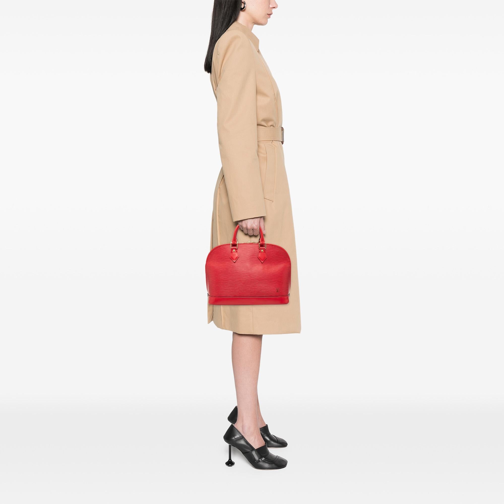 Louis Vuitton Epi Alma PM