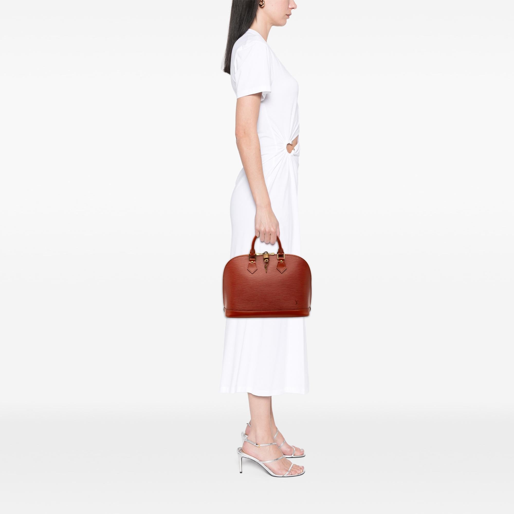 Louis Vuitton Epi Alma PM