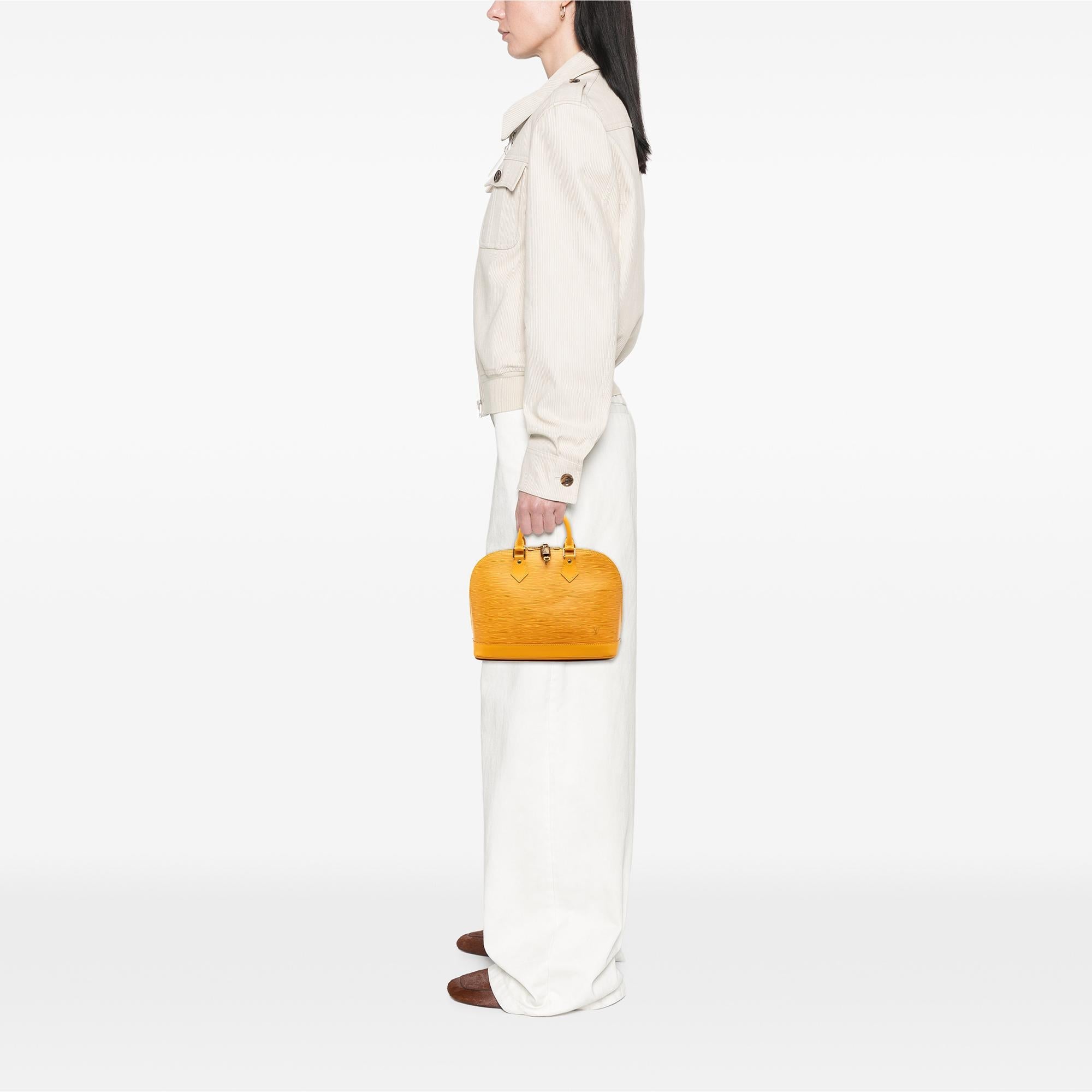 Louis Vuitton Epi Alma PM