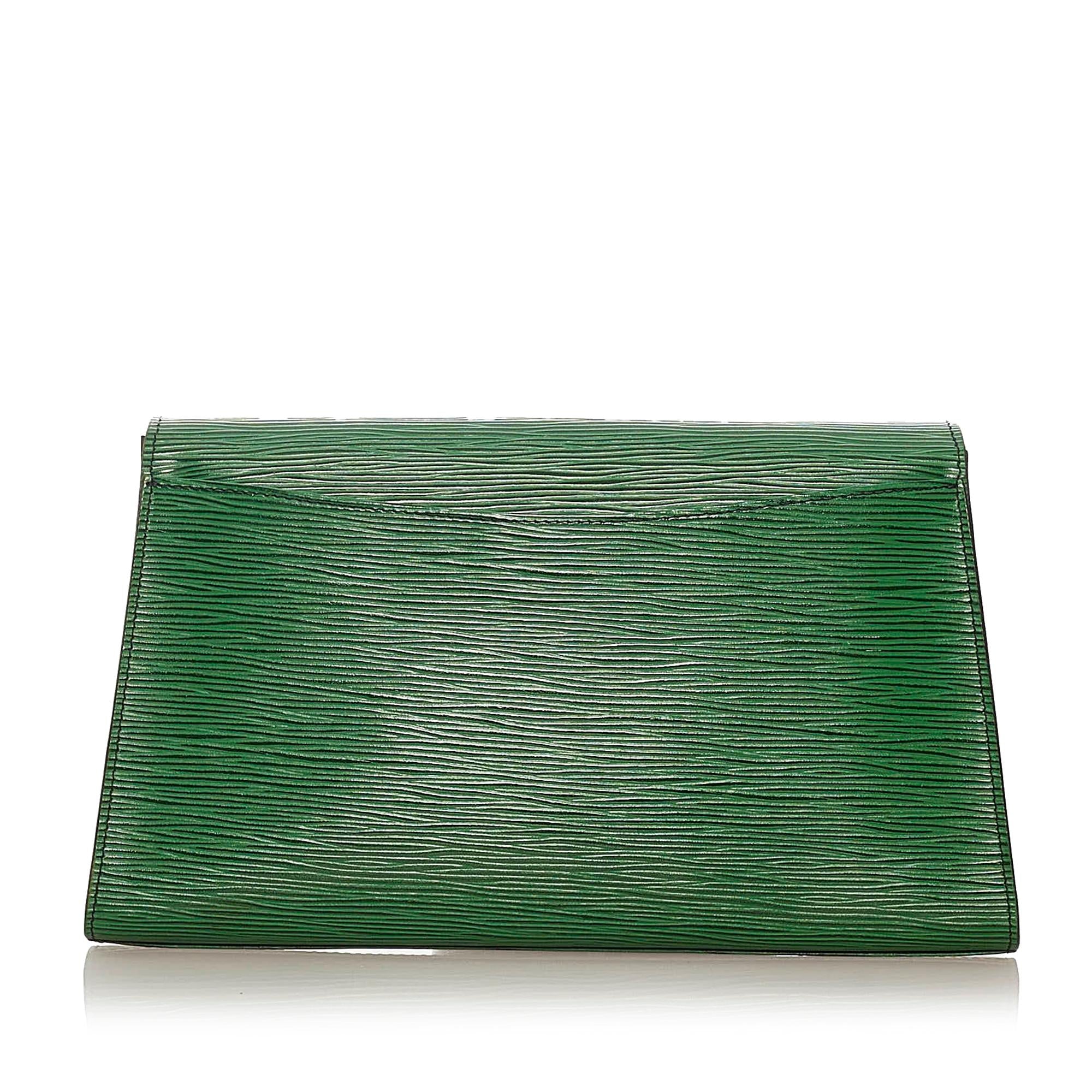 Louis Vuitton Epi Art Deco Clutch Bag (SHG-28027)
