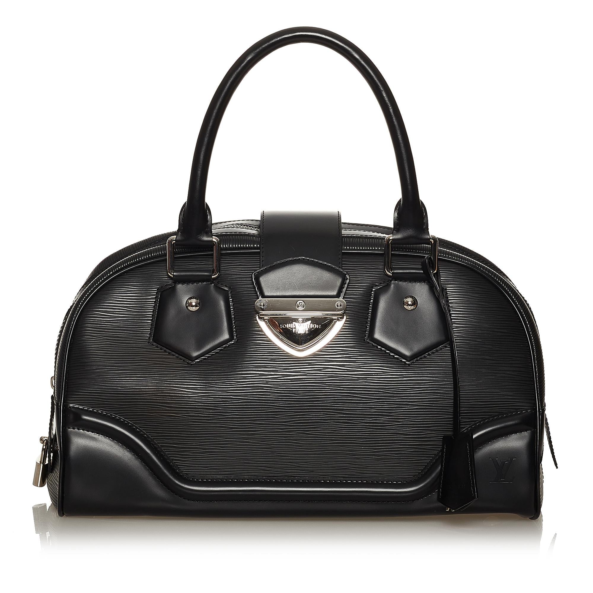 Louis Vuitton Epi Bowling Montaigne GM (SHG-28950)