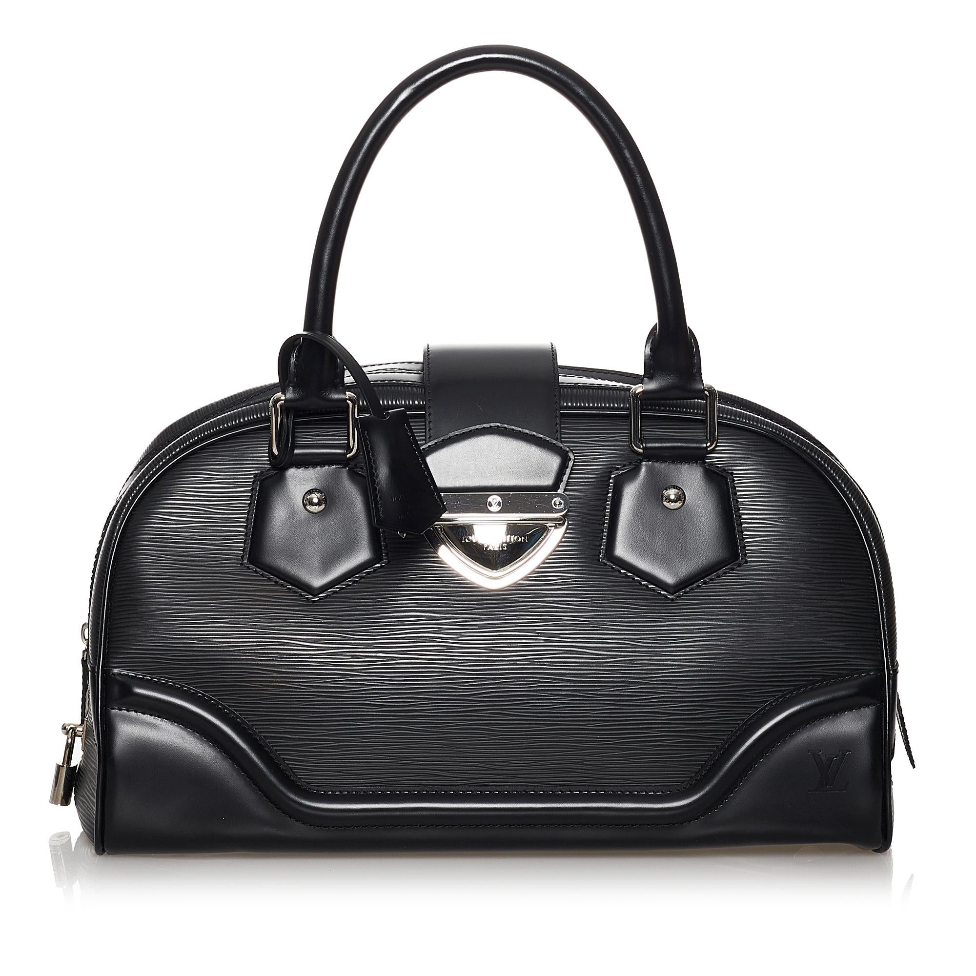Louis Vuitton Epi Bowling Montaigne GM (SHG-30190)