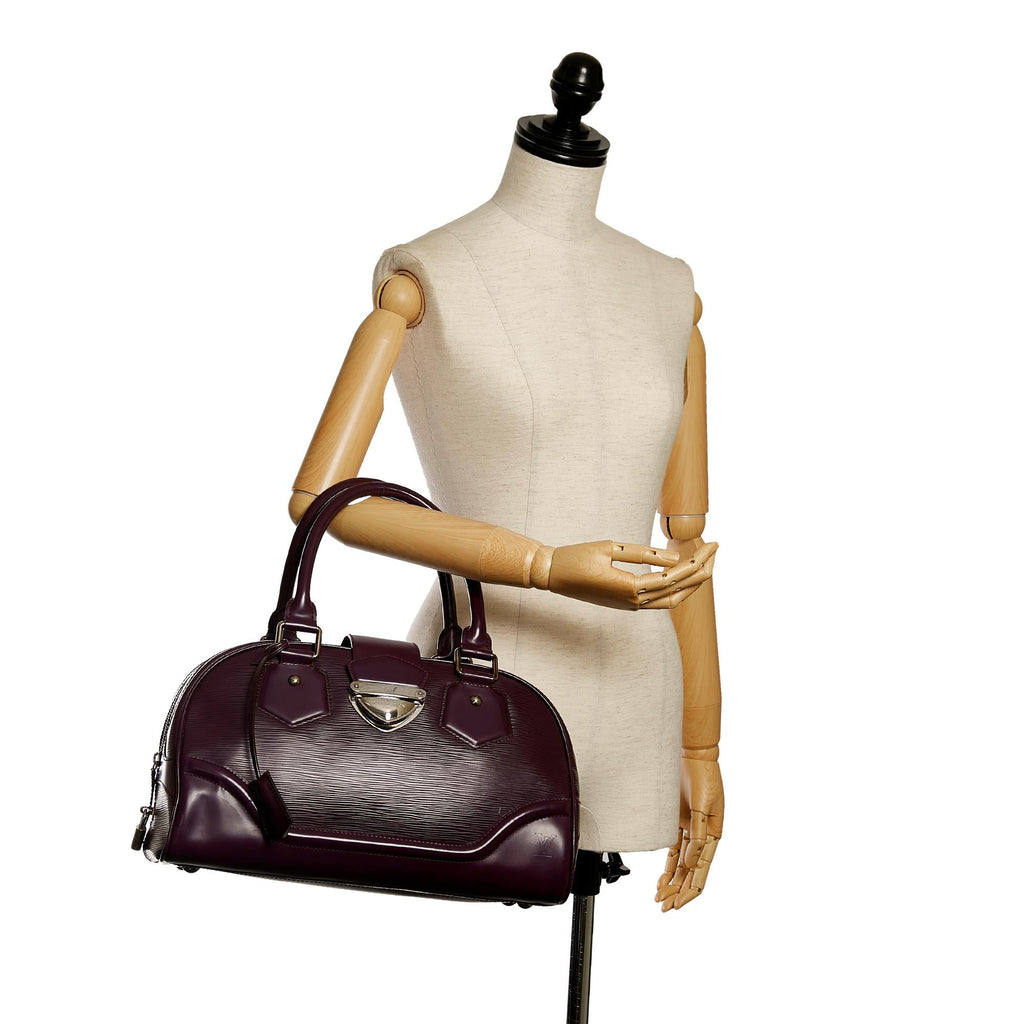 Louis Vuitton Epi Bowling Montaigne GM (SHG-31437)