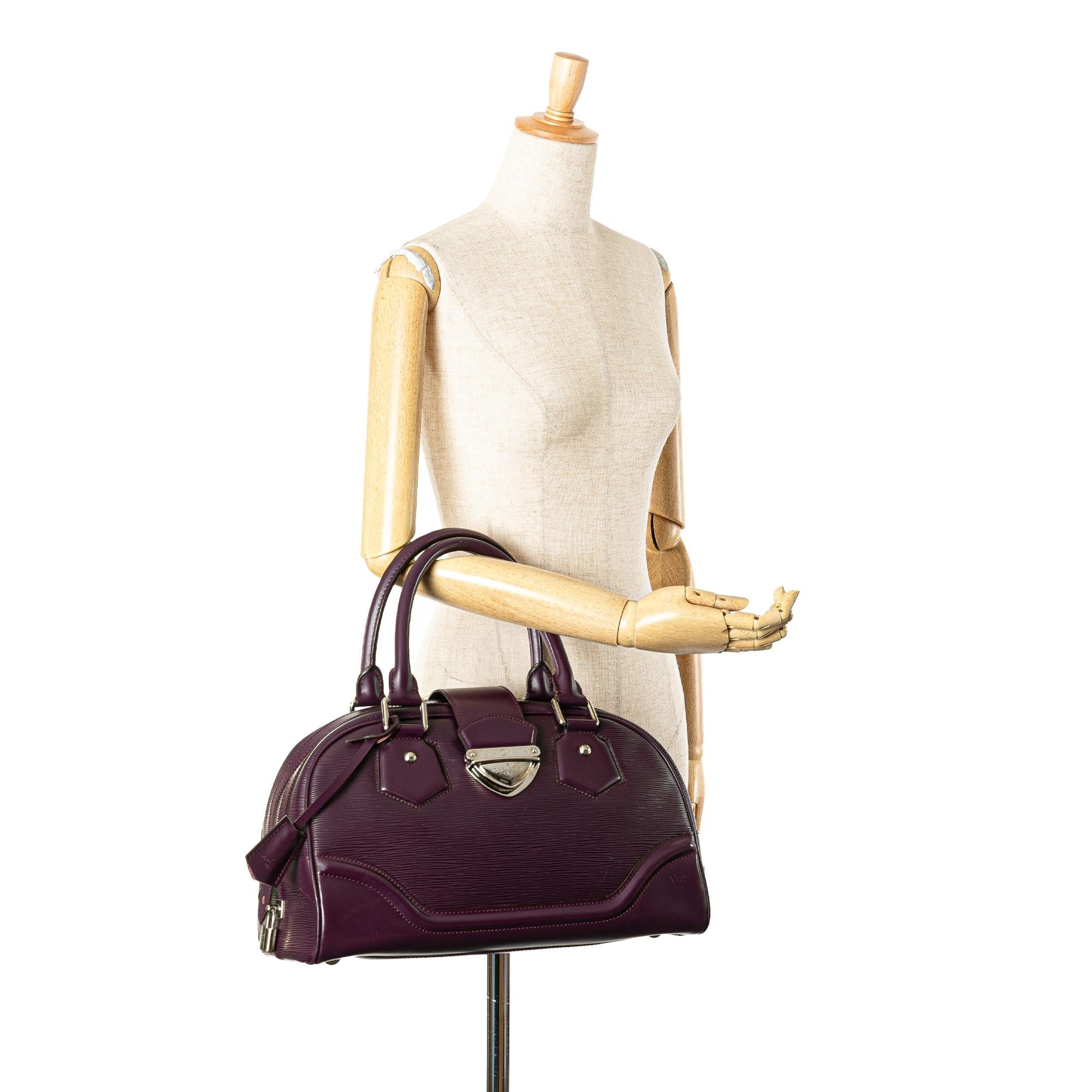 Louis Vuitton Epi Bowling Montaigne GM