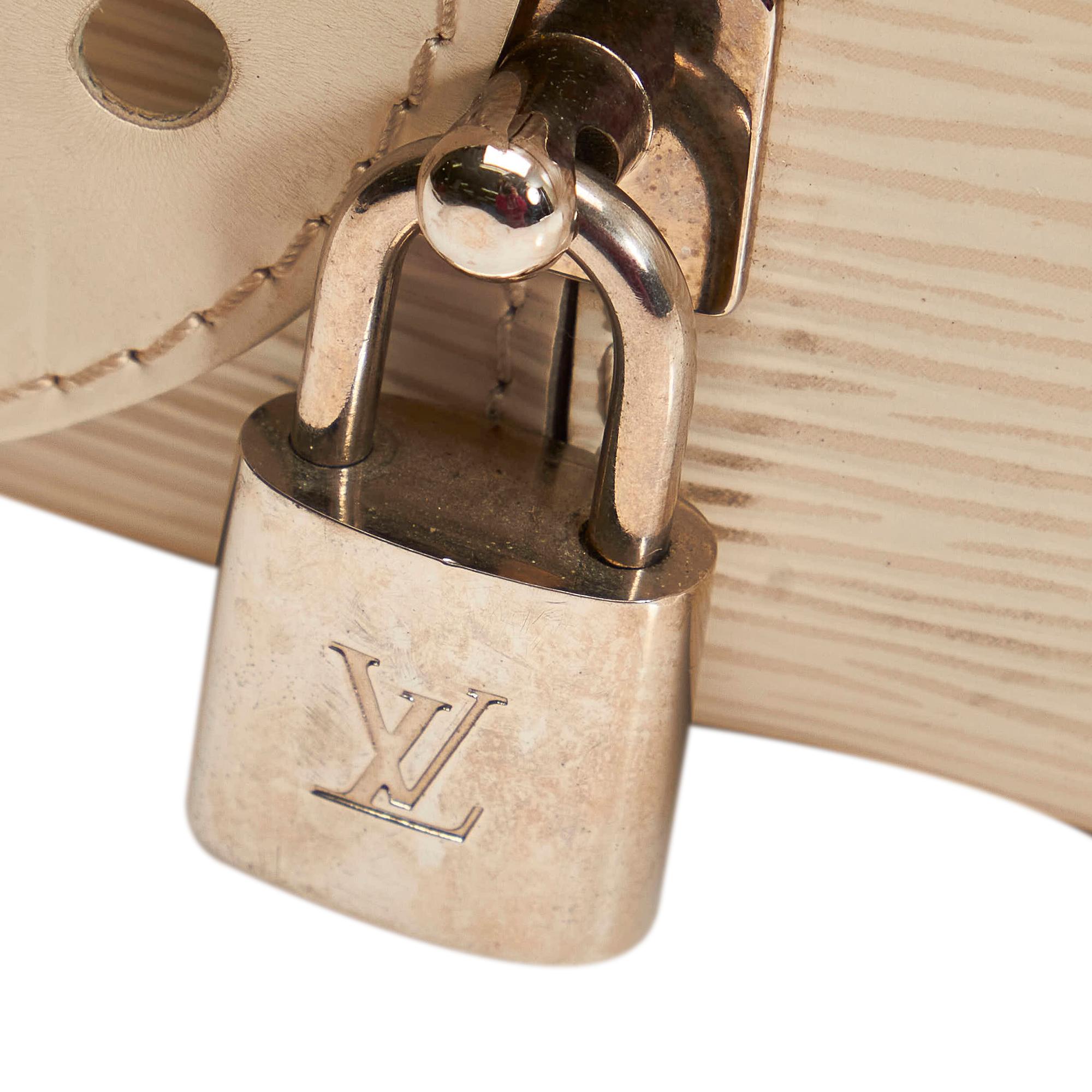 Louis Vuitton Epi Bowling Montaigne PM (SHG-29903)