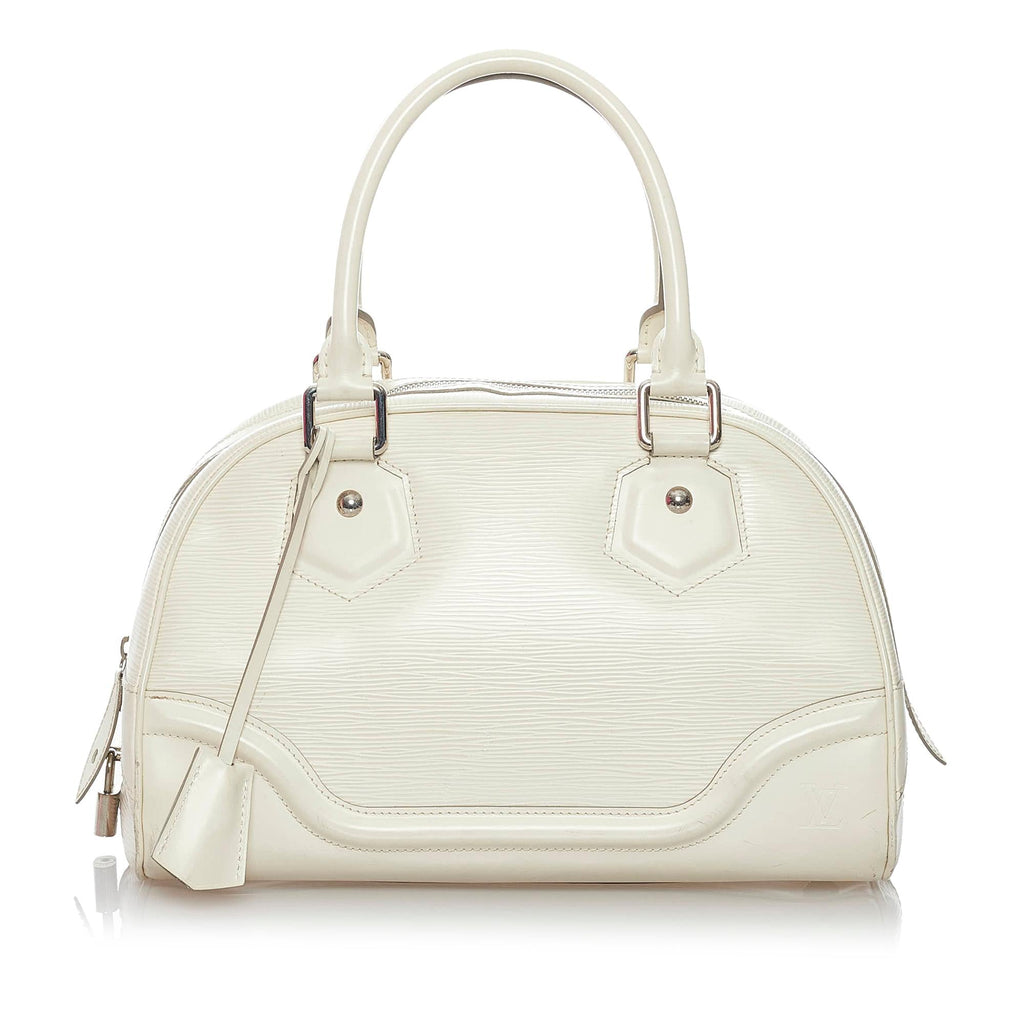 Louis Vuitton Epi Bowling Montaigne PM (SHG-29903)